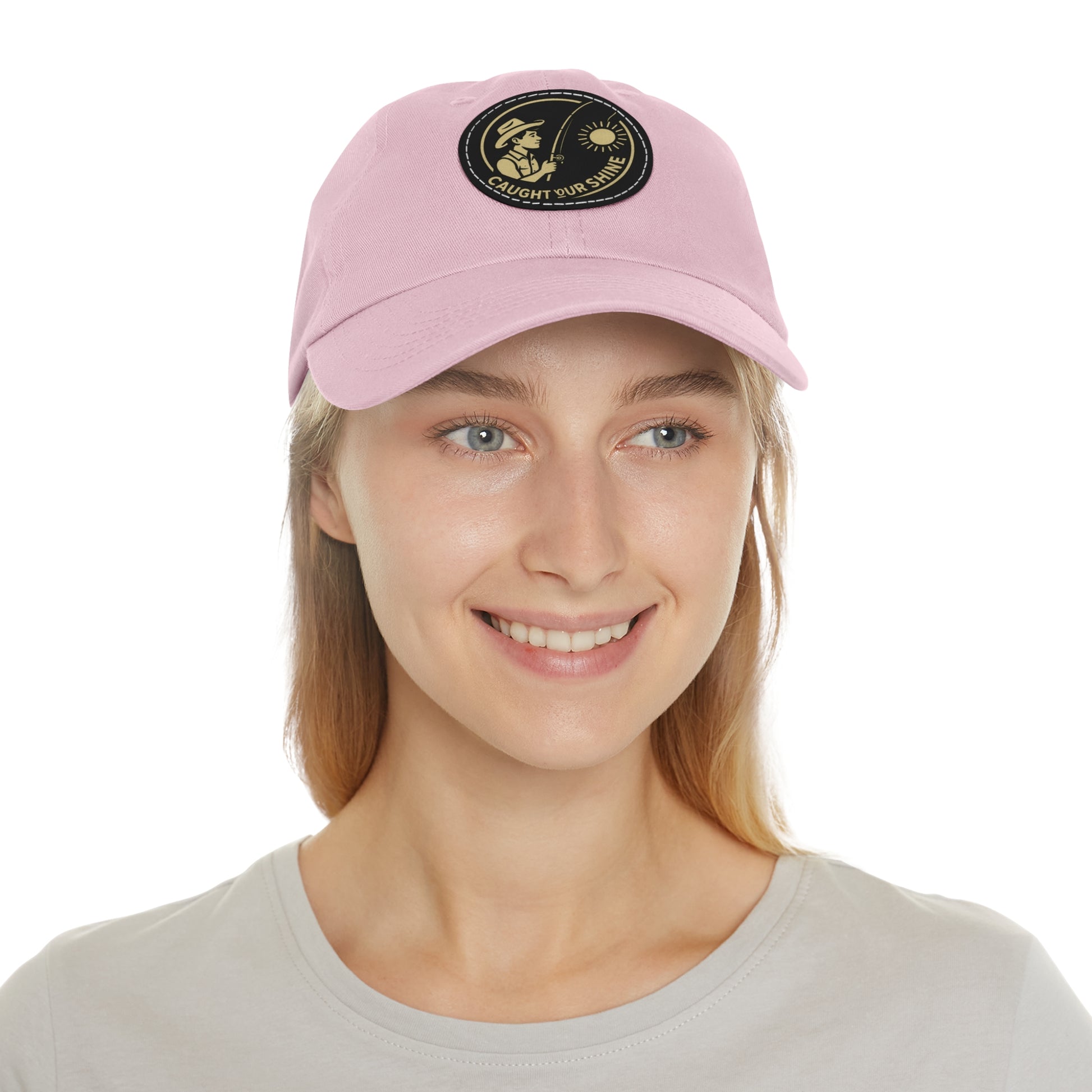 Stylish Dad Hat with Leather Patch | Perfect for Outdoors, Gift for Dads, Casual Wear, Summer Adventures, Trendy Accessories