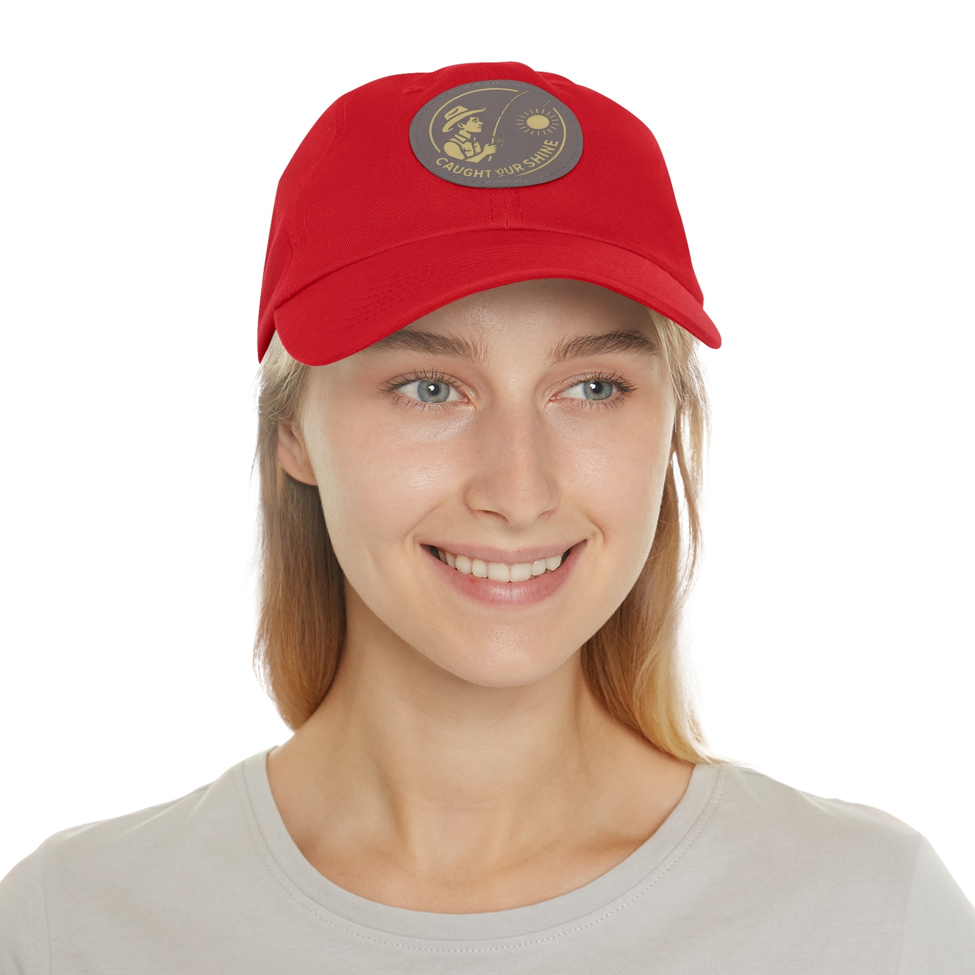 Stylish Dad Hat with Leather Patch | Perfect for Outdoors, Gift for Dads, Casual Wear, Summer Adventures, Trendy Accessories