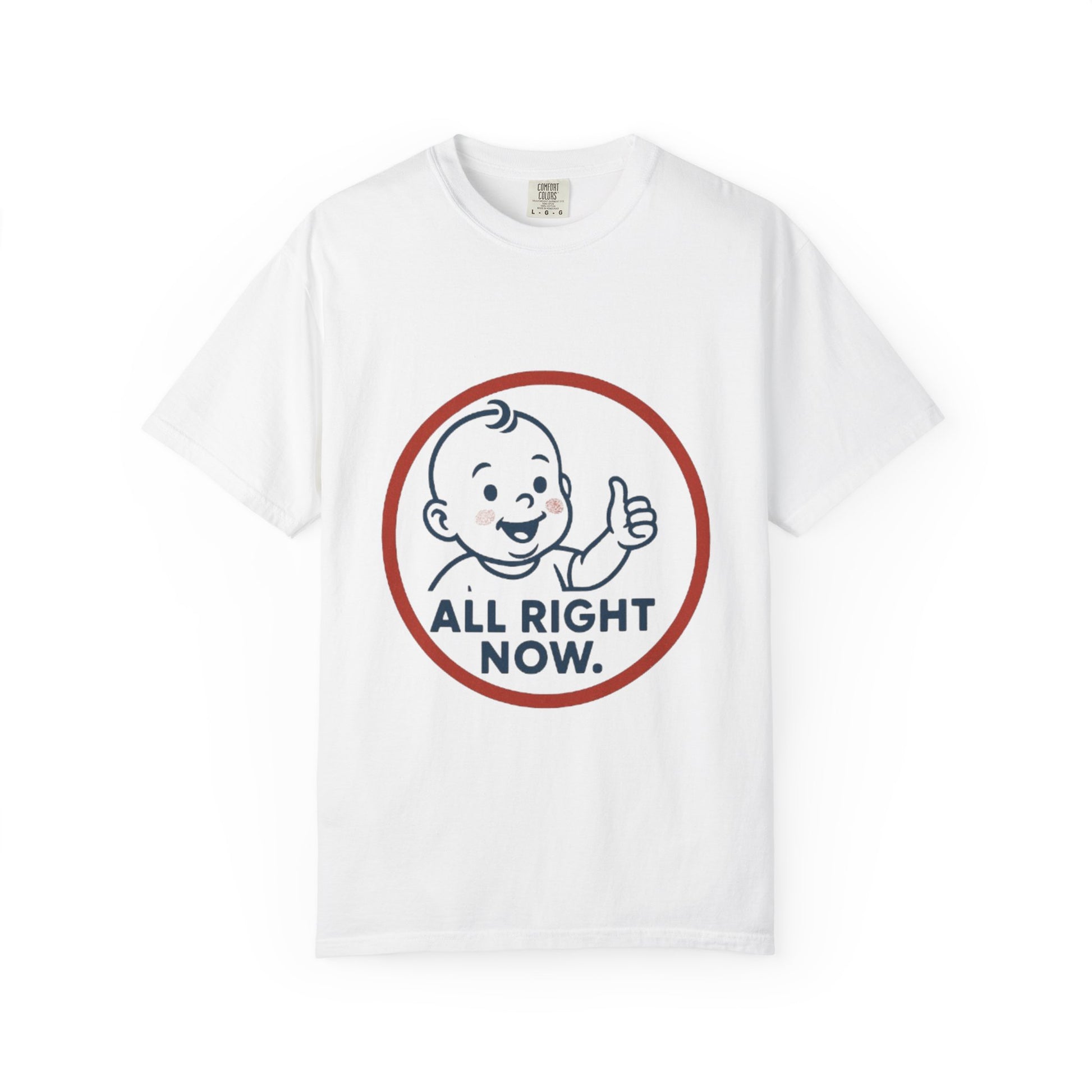 Cheerful Baby Graphic T-Shirt, Funny Quote Tee, Casual Wear, Gift for New Parents, Baby Shower Present, Everyday Comfort
