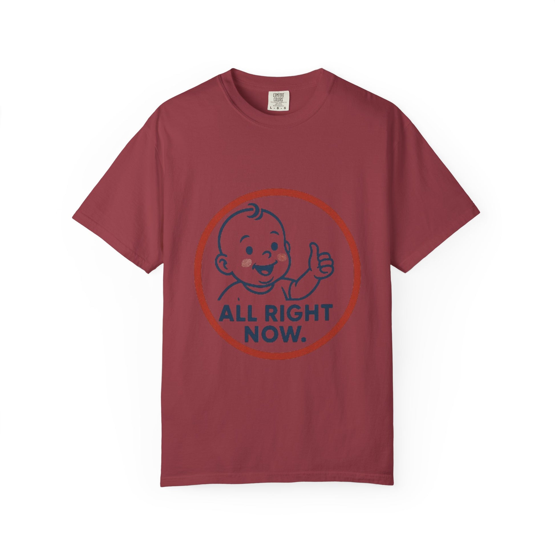 Cheerful Baby Graphic T-Shirt, Funny Quote Tee, Casual Wear, Gift for New Parents, Baby Shower Present, Everyday Comfort