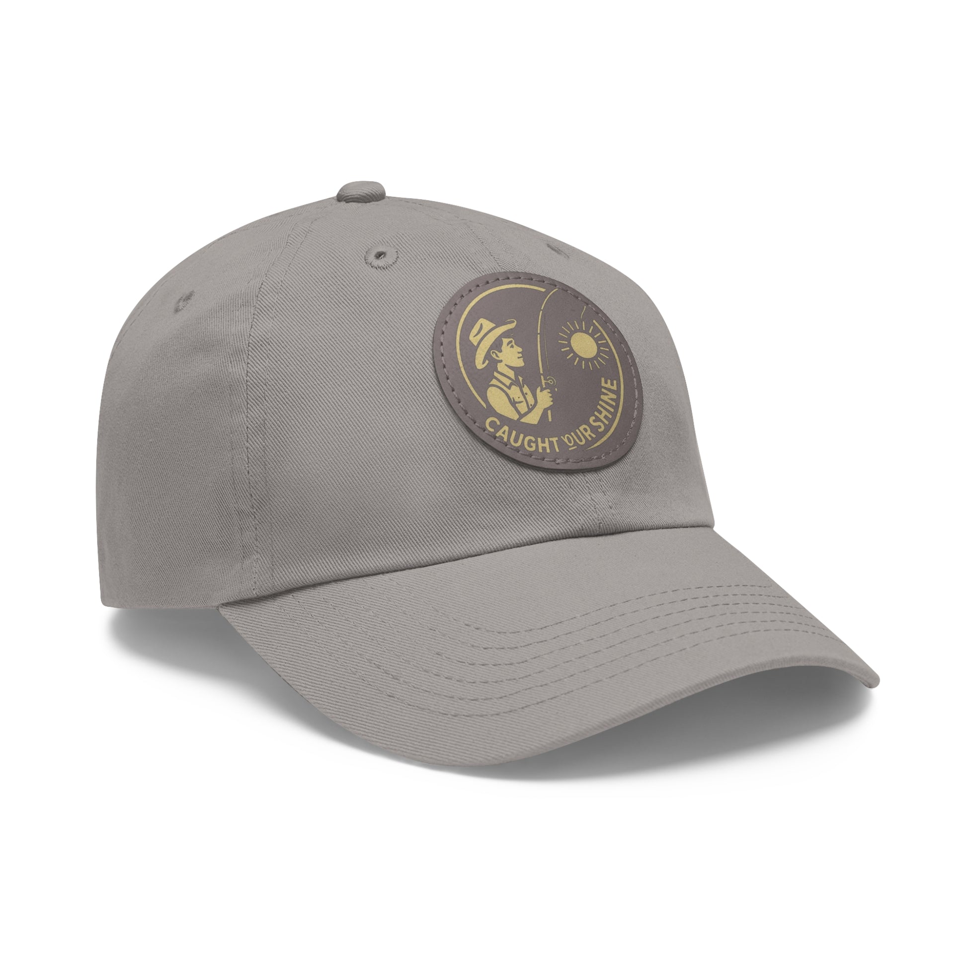 Stylish Dad Hat with Leather Patch | Perfect for Outdoors, Gift for Dads, Casual Wear, Summer Adventures, Trendy Accessories