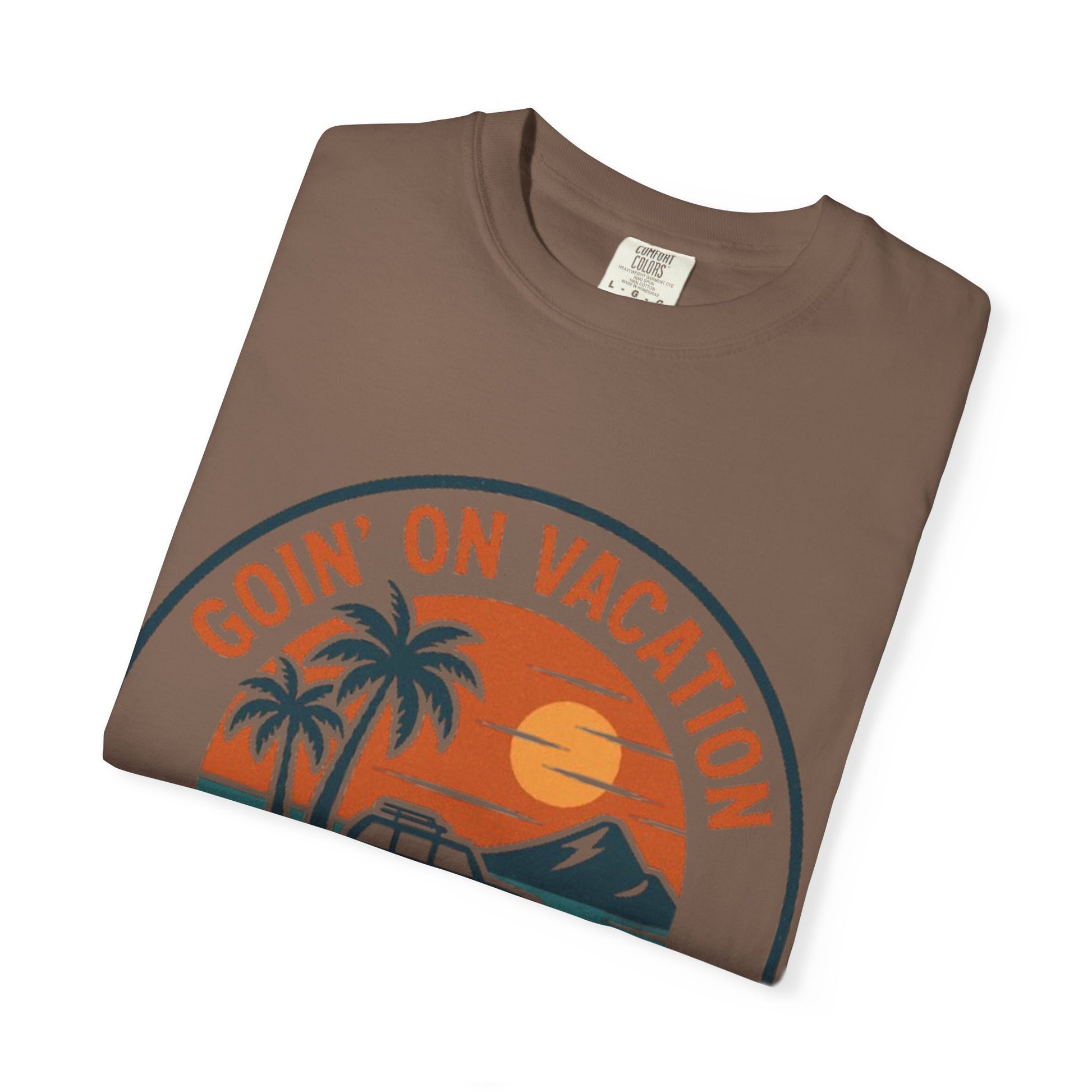 Vacation Vibes Graphic Tee - Goin' on Vacation, Leavin' on Probation, Gift for Travelers, Summer T-Shirt, Fun Casual Wear, Unisex Apparel