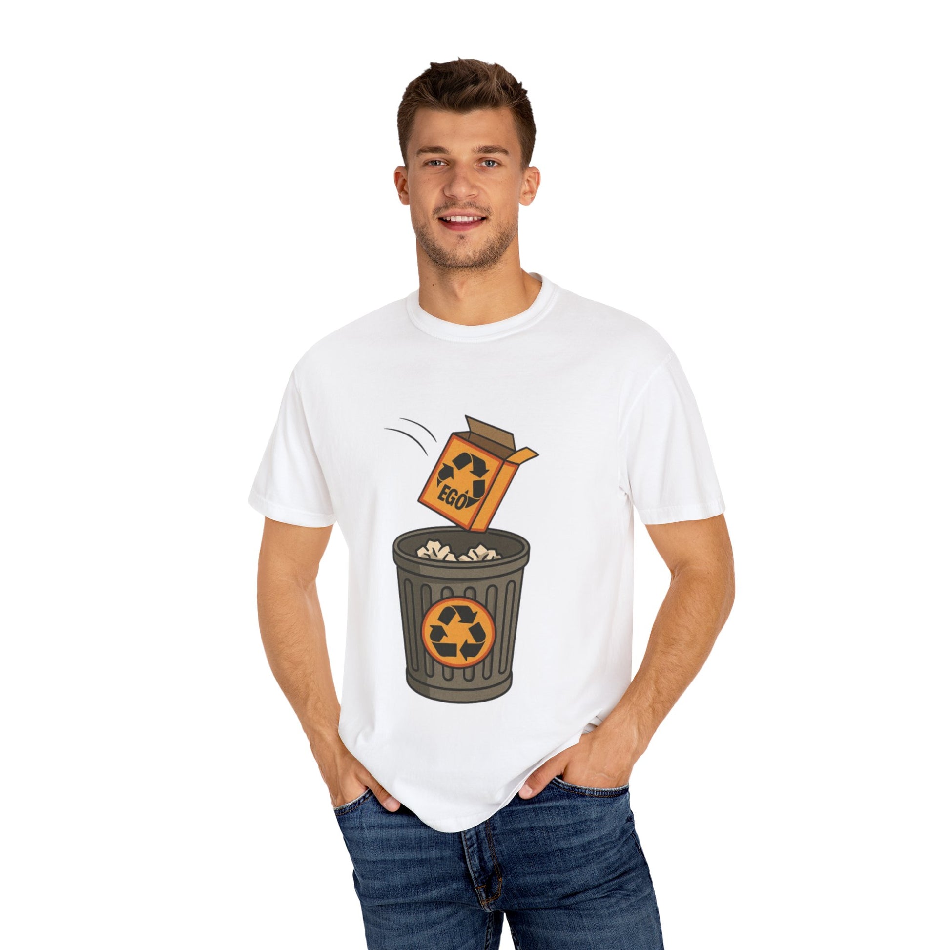 Eco-Friendly Humorous T-Shirt, Unisex Graphic Tee, Casual Wear, Sustainable Fashion, Environmental Awareness Shirt