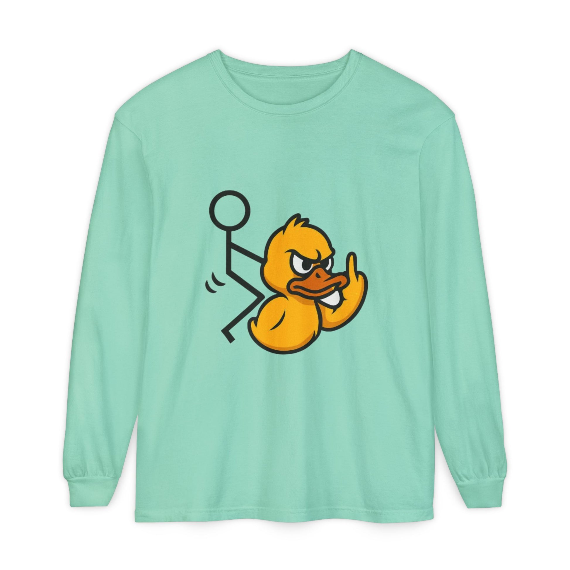 Unisex Garment-dyed Long Sleeve T-Shirt