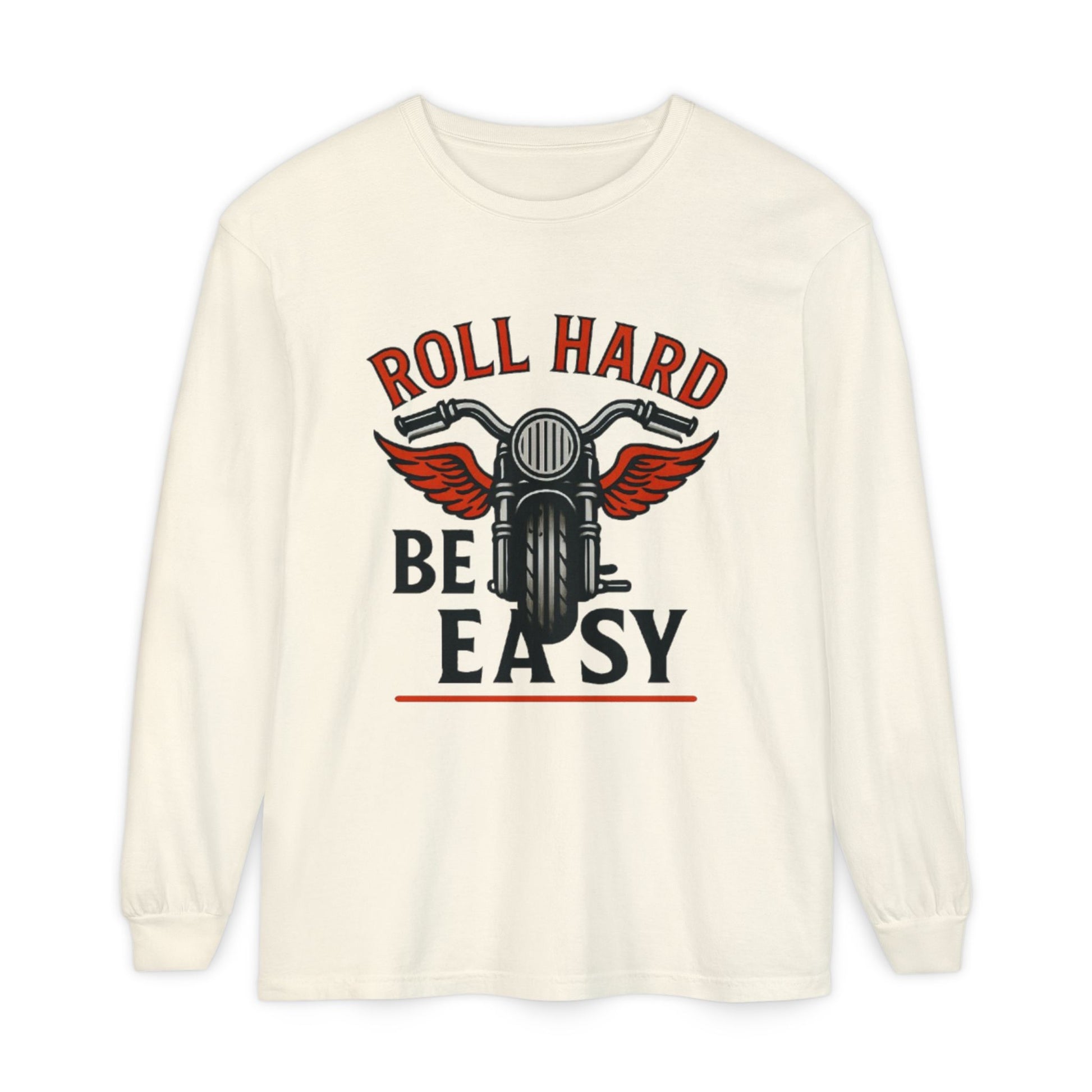 Unisex Garment-dyed Long Sleeve T-Shirt