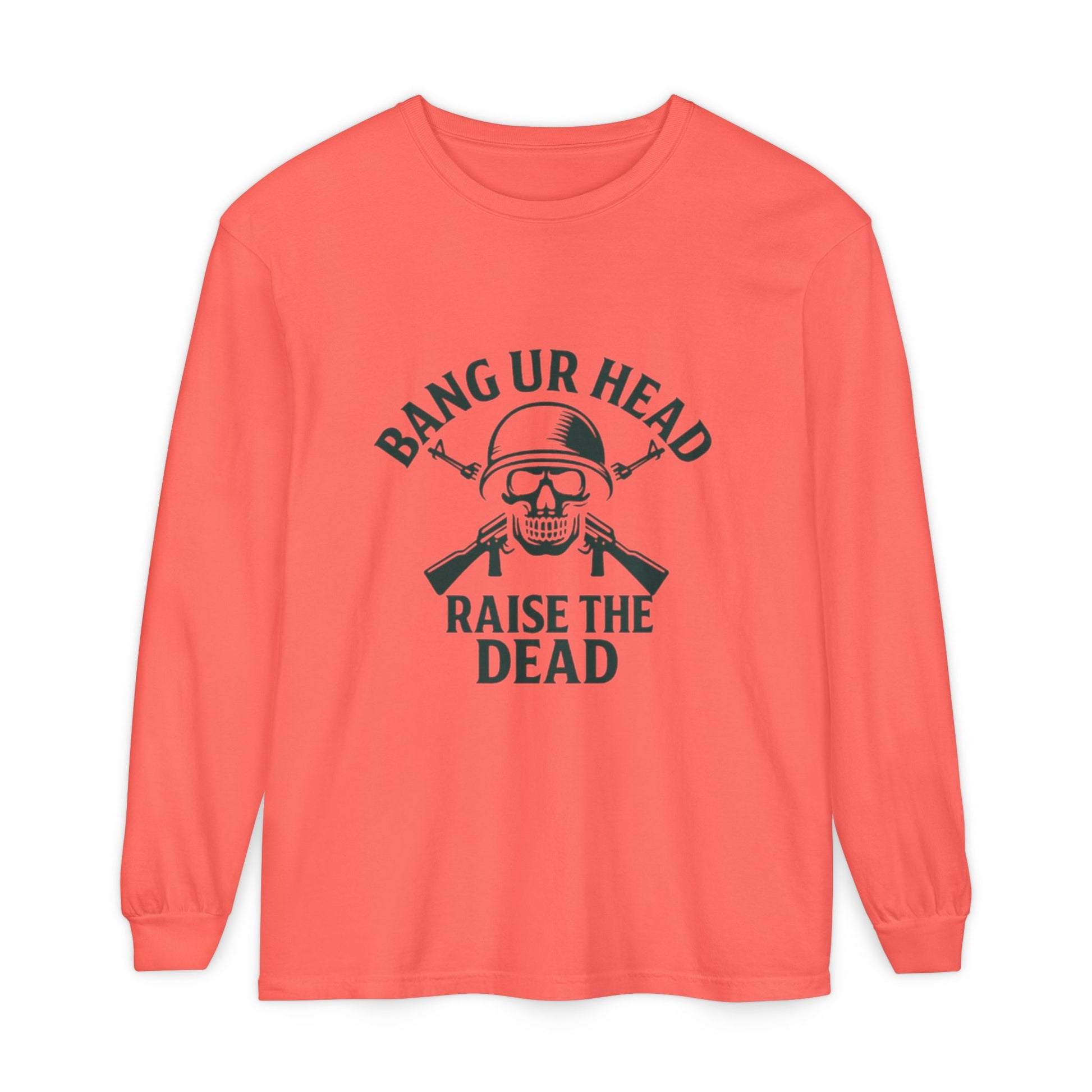 Unisex Garment-dyed Long Sleeve T-Shirt