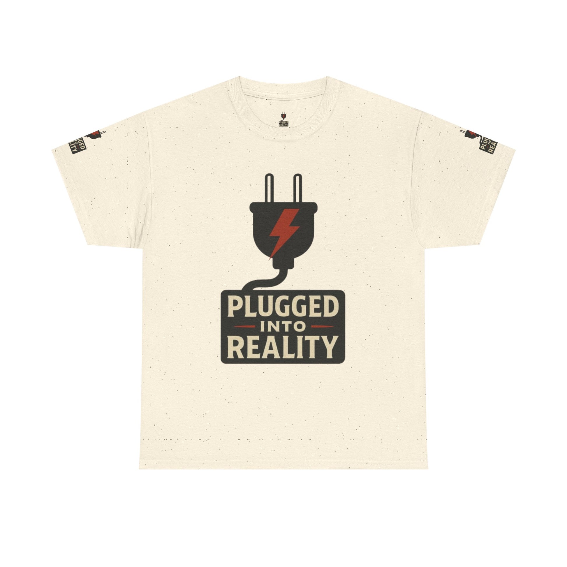 Unplugged Reality Tee - Fun Casual Shirt, Gift for Tech Enthusiasts, Graphic Tee for Friends, Quirky Everyday Wear, Recharge Your Vibe!
