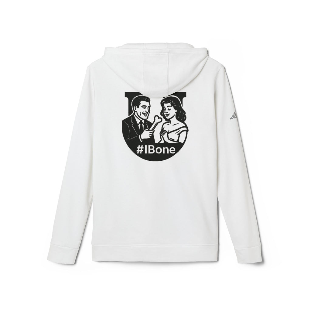 Unisex Fleece Hoodie with #IBone Graphic, Cozy Casual Wear for Everyday, Gift for Friends, Perfect for Events, Sportswear