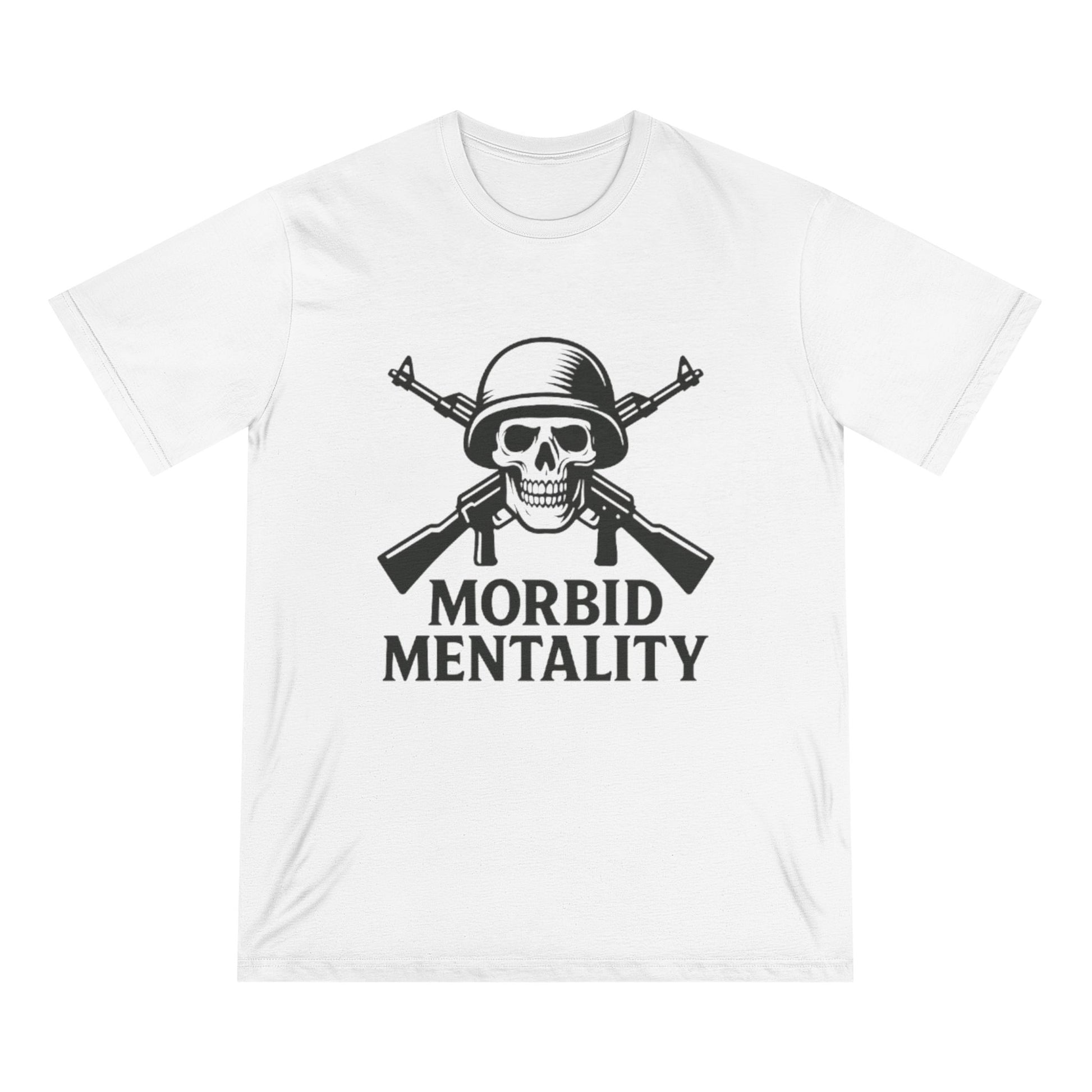 Morbid Mentality T-Shirt | Skull Graphic Tee, Casual Wear, Gift for Halloween, Punk Style, Everyday Comfort
