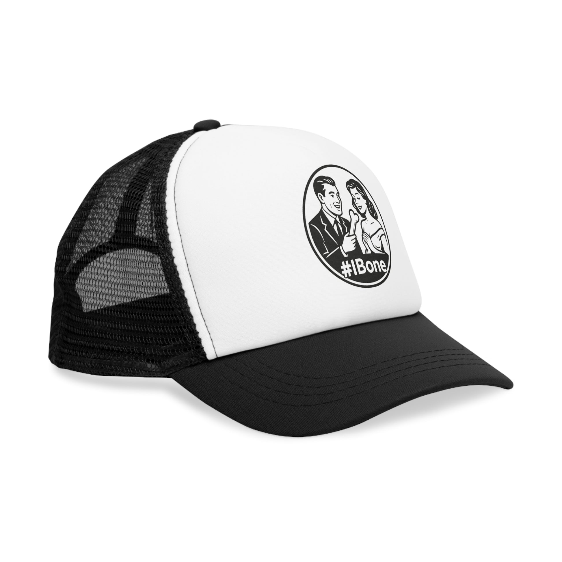 Humorous Mesh Cap with #IBone Design, Funny Hat for Couples, Perfect Gift for Anniversaries, Weddings, Engagements, and Parties