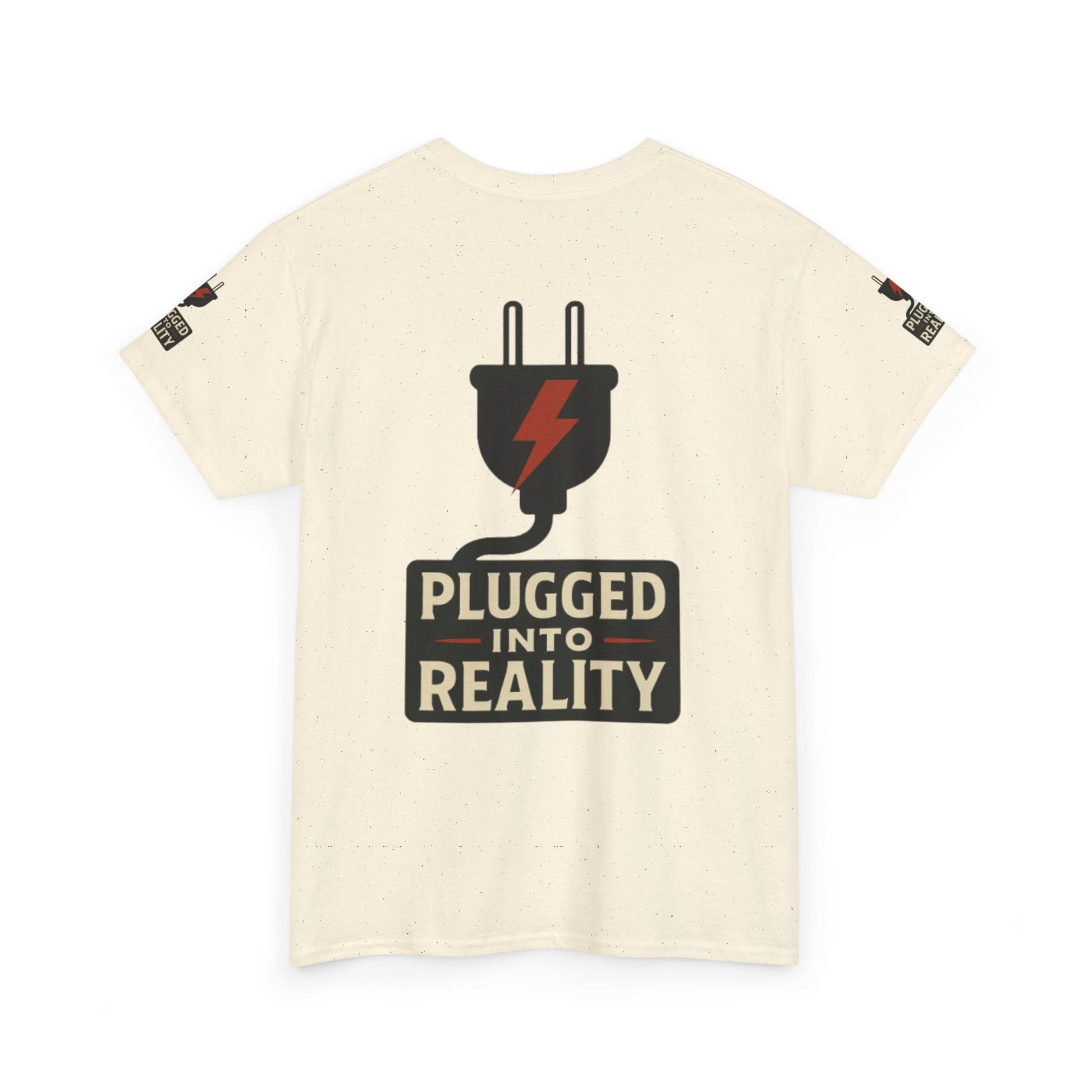 Unplugged Reality Tee - Fun Casual Shirt, Gift for Tech Enthusiasts, Graphic Tee for Friends, Quirky Everyday Wear, Recharge Your Vibe!