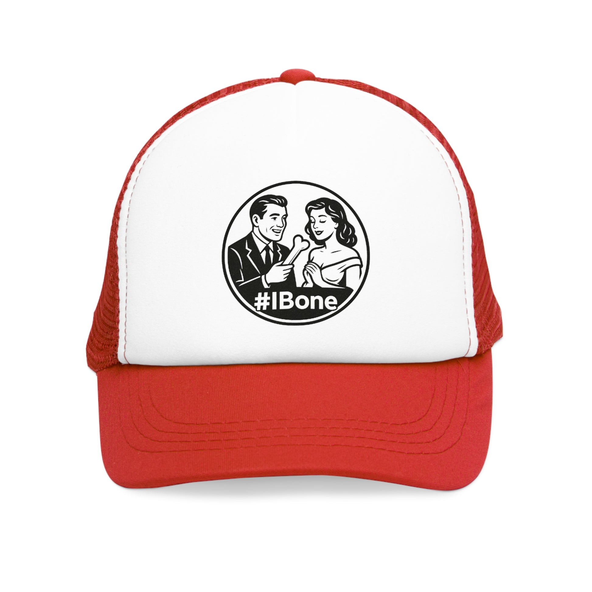 Humorous Mesh Cap with #IBone Design, Funny Hat for Couples, Perfect Gift for Anniversaries, Weddings, Engagements, and Parties