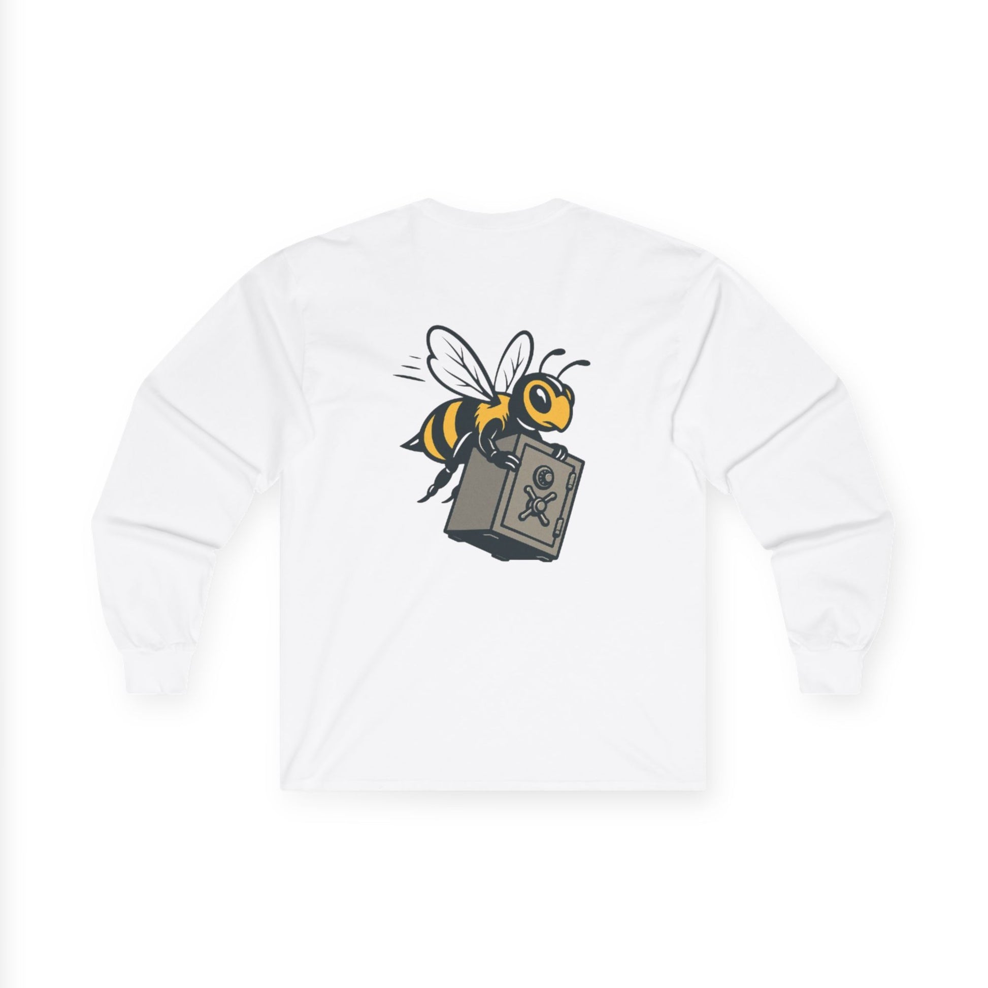 Bee-Themed Unisex Long Sleeve Tee, Cute Bee Shirt, Gift for Bee Lovers, Nature T-Shirt, Spring Fashion
