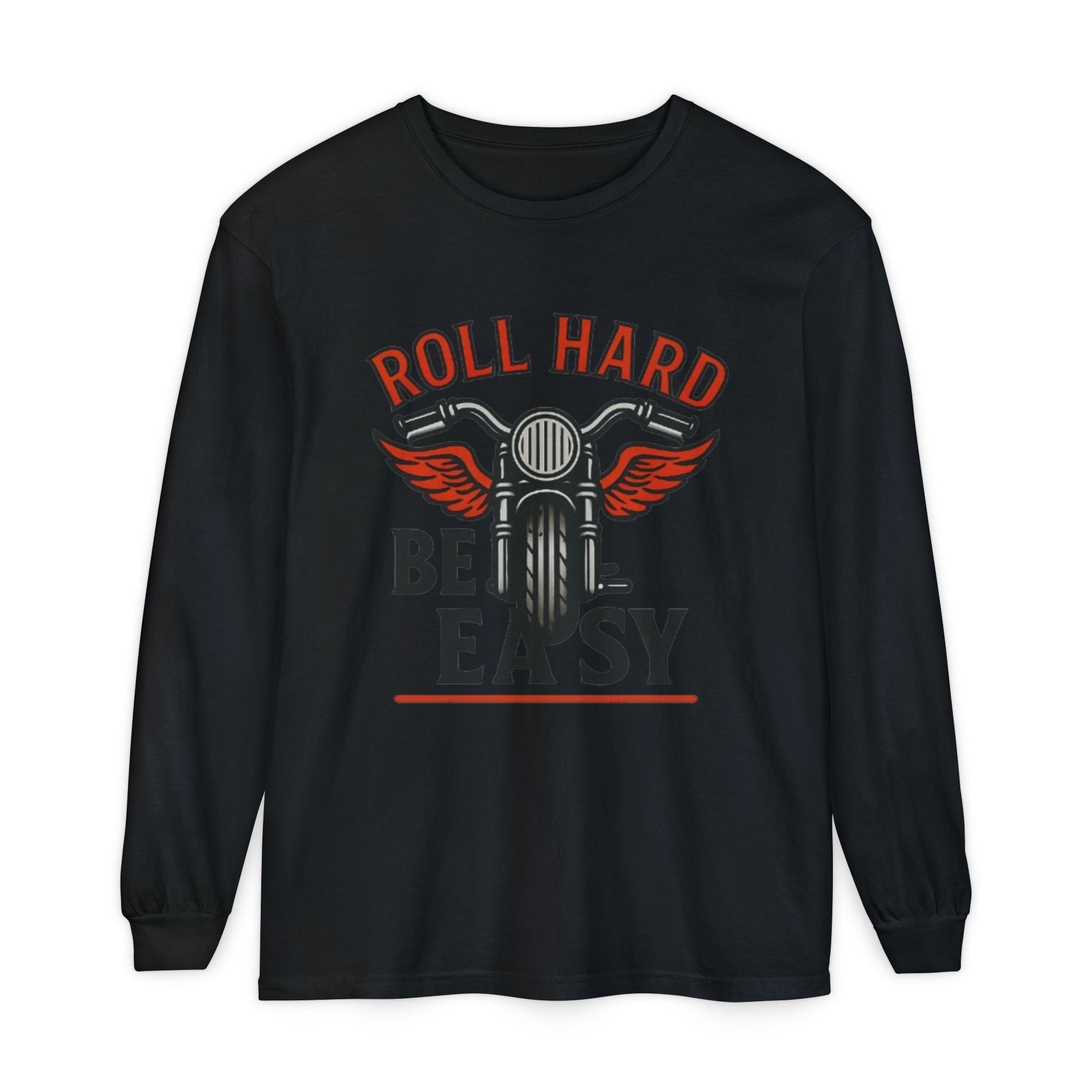 Unisex Garment-dyed Long Sleeve T-Shirt