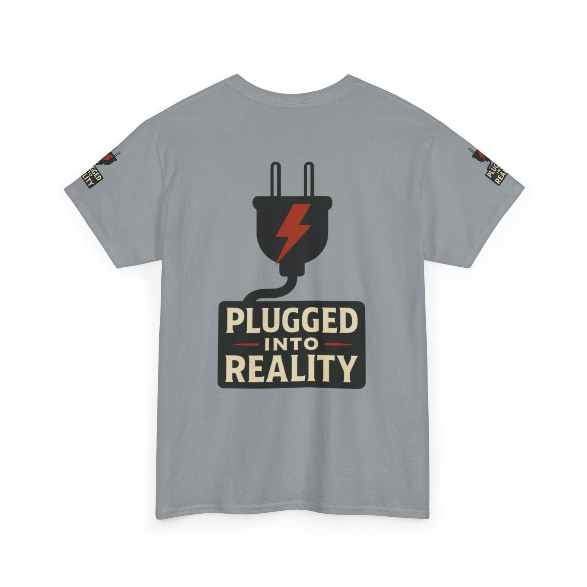 Unplugged Reality Tee - Fun Casual Shirt, Gift for Tech Enthusiasts, Graphic Tee for Friends, Quirky Everyday Wear, Recharge Your Vibe!
