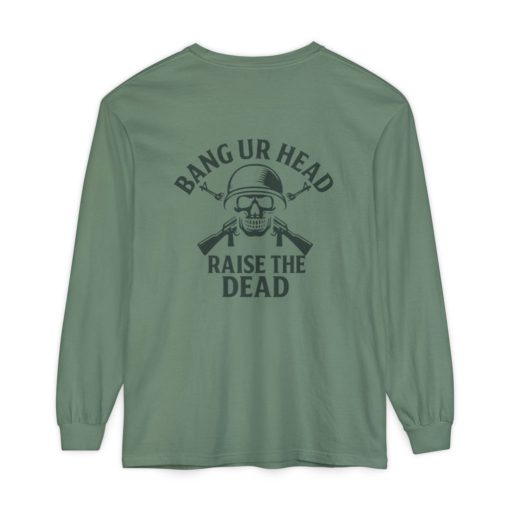 Unisex Garment-dyed Long Sleeve T-Shirt