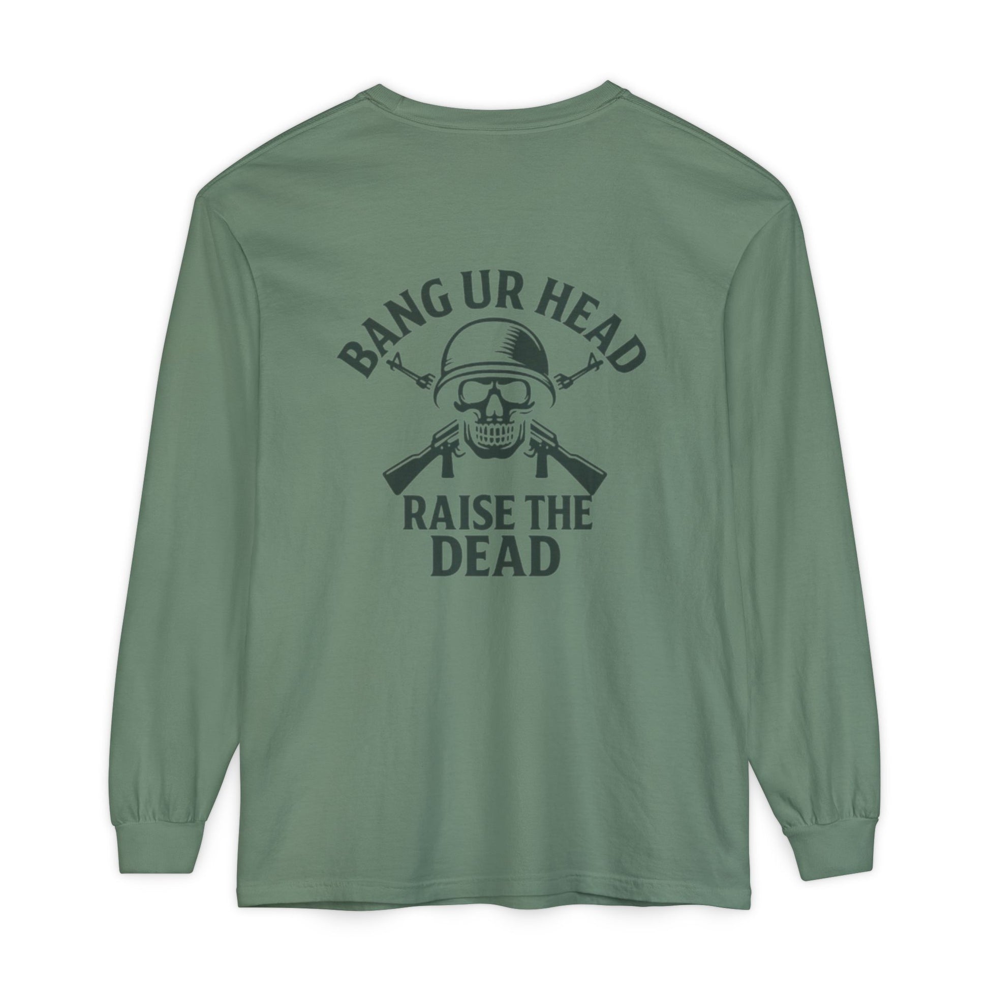 Unisex Garment-dyed Long Sleeve T-Shirt