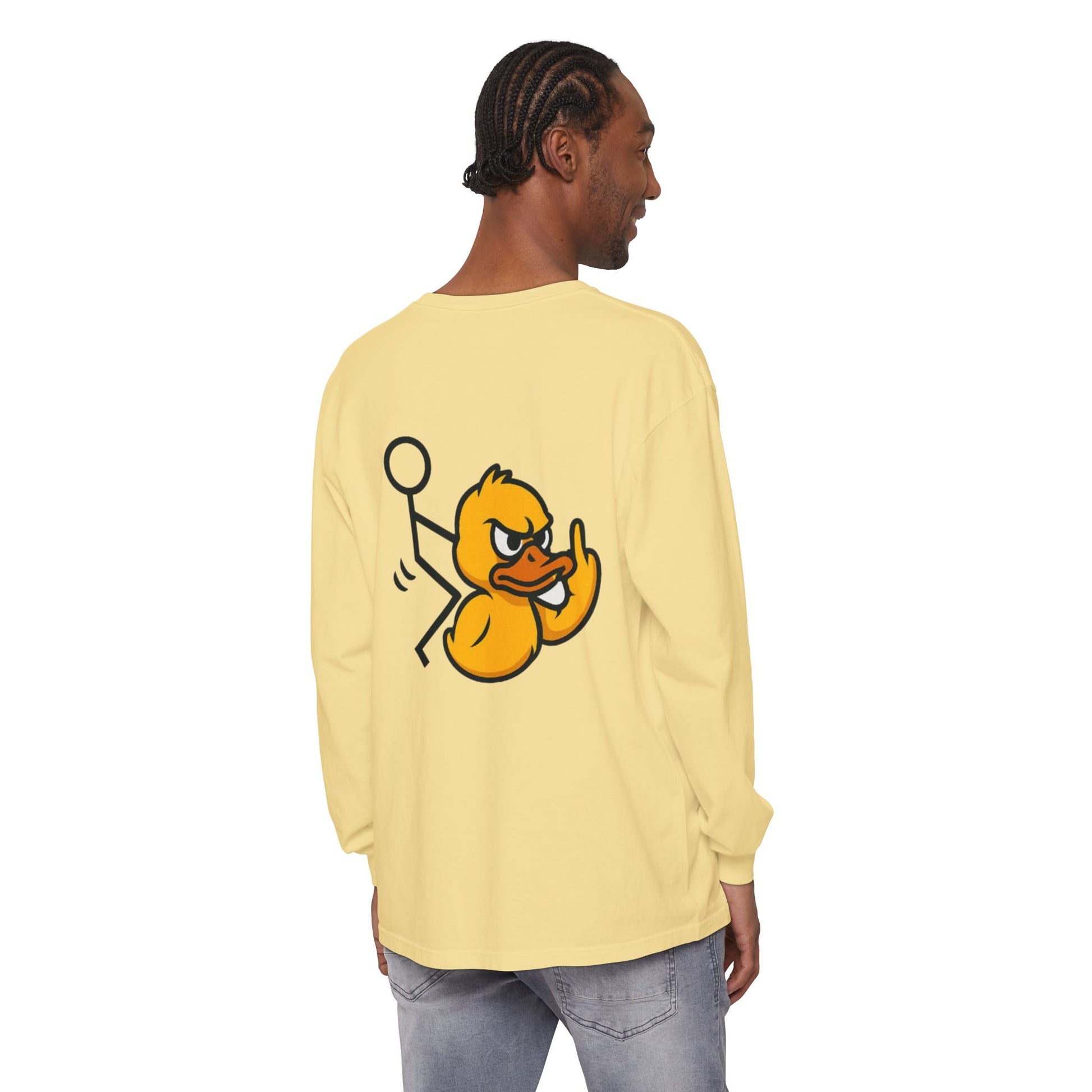Unisex Garment-dyed Long Sleeve T-Shirt