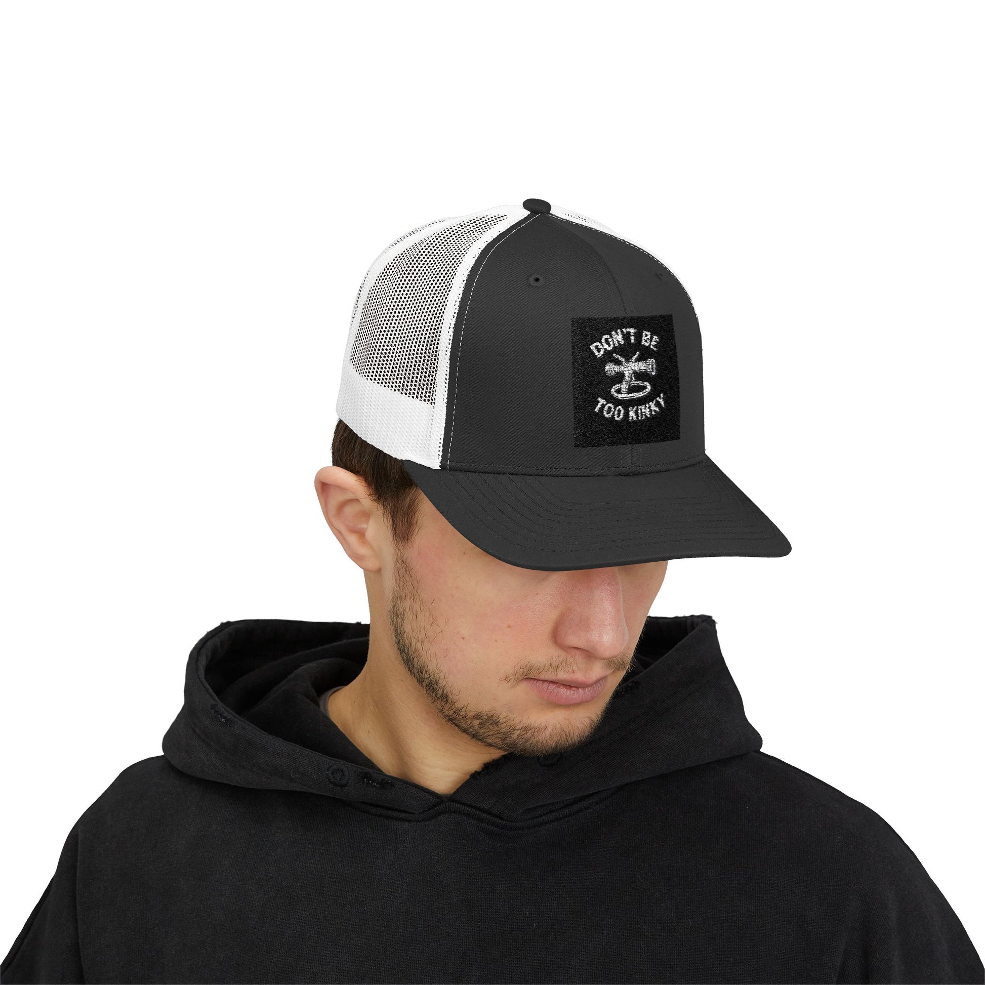 Funny Snapback Trucker Cap, Casual Hat for Men & Women, Perfect for Outdoor Events, Gifts, and Everyday Wear, Don't Be Too Skinny