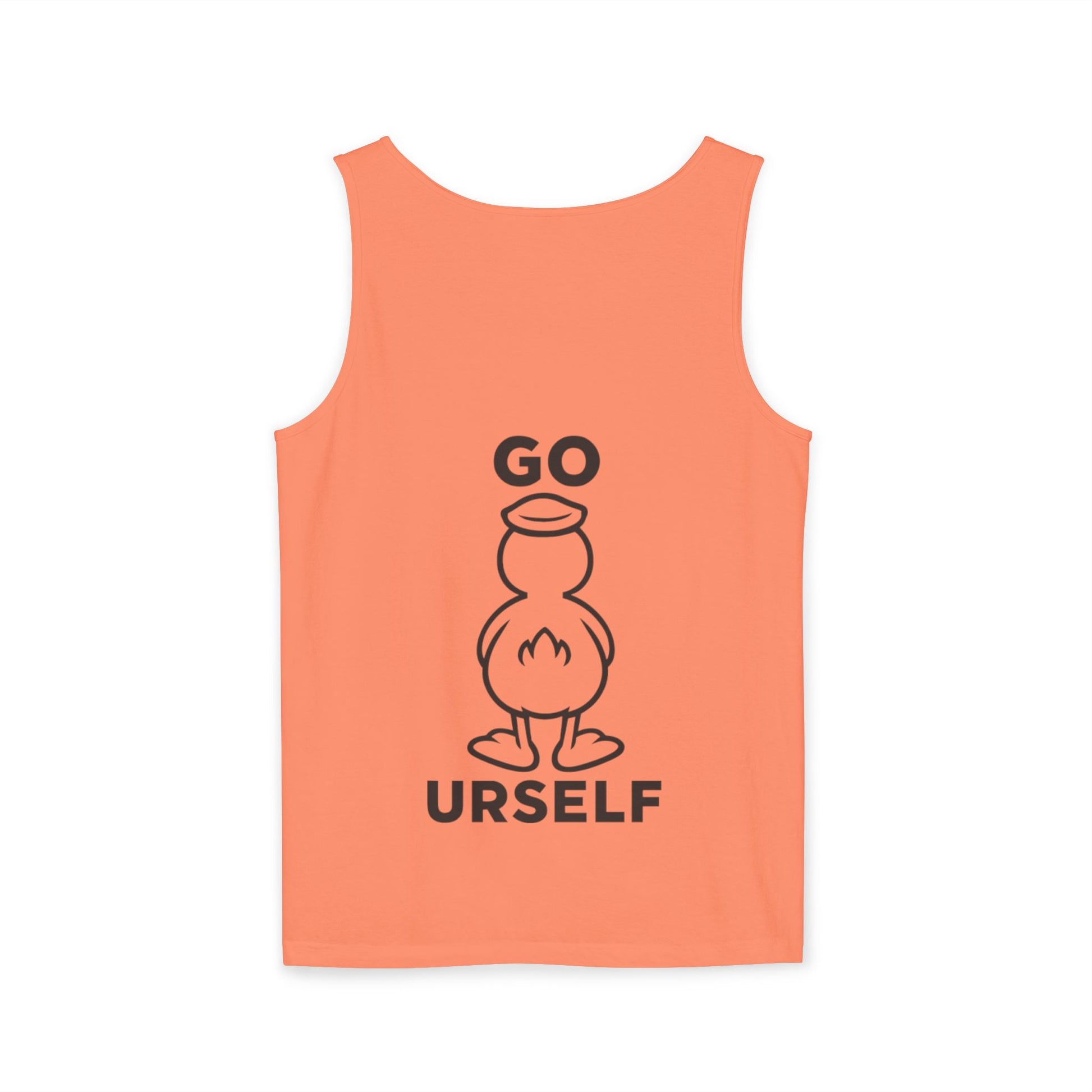 Humorous Unisex Tank Top - "Go Urself" - Perfect for Summer Outings, Gifts, and Casual Wear, Beachwear, Party Attire, Fun Statement Tee