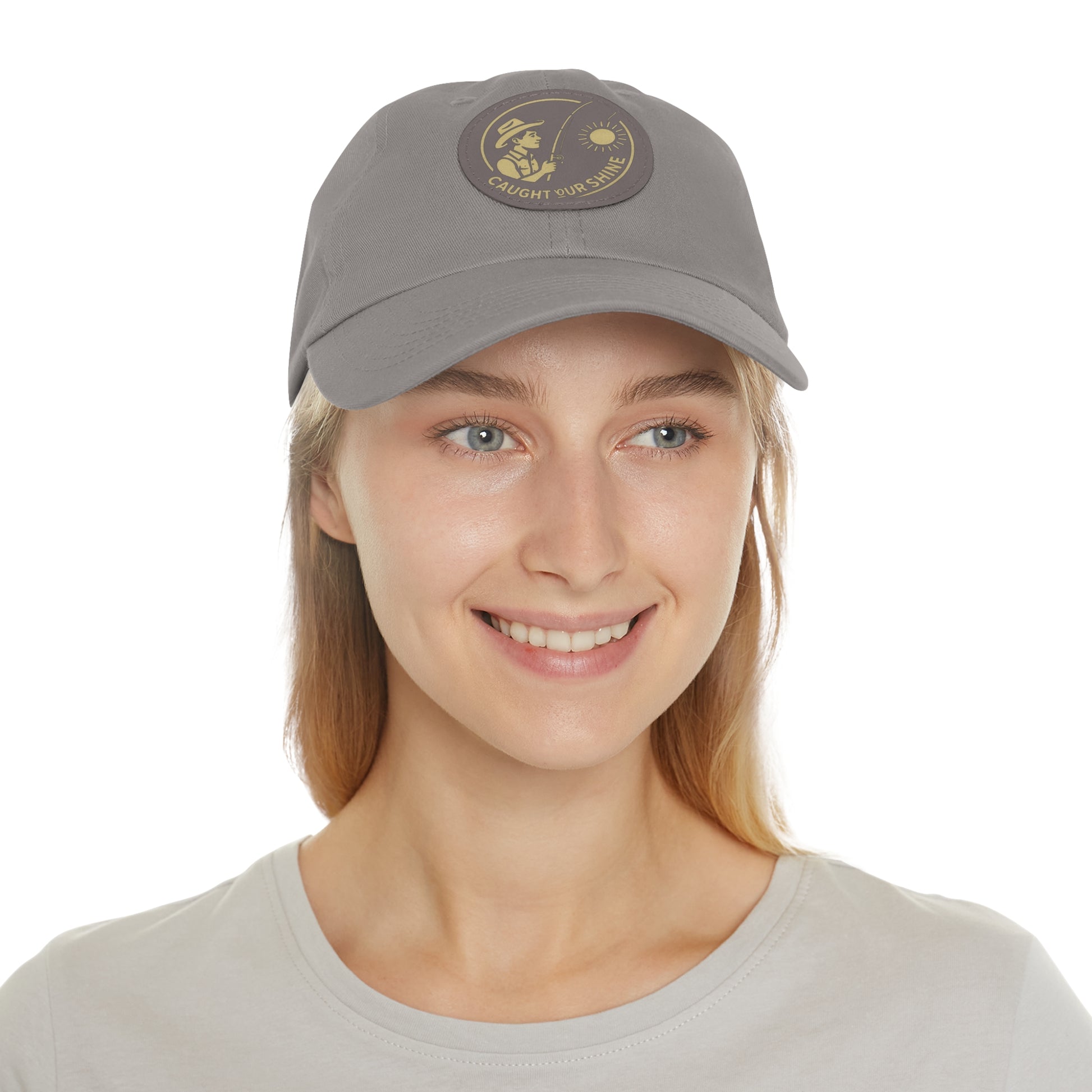 Stylish Dad Hat with Leather Patch | Perfect for Outdoors, Gift for Dads, Casual Wear, Summer Adventures, Trendy Accessories
