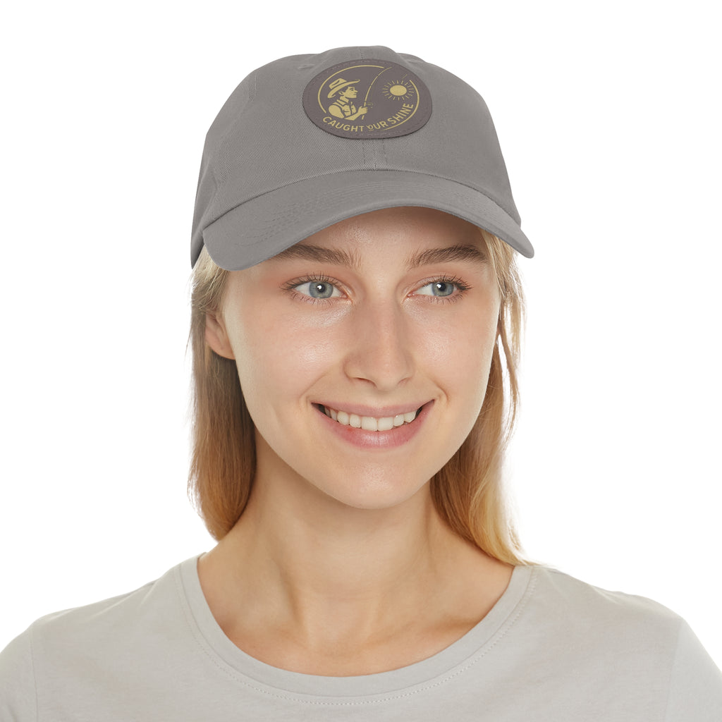 Stylish Dad Hat with Leather Patch | Perfect for Outdoors, Gift for Dads, Casual Wear, Summer Adventures, Trendy Accessories