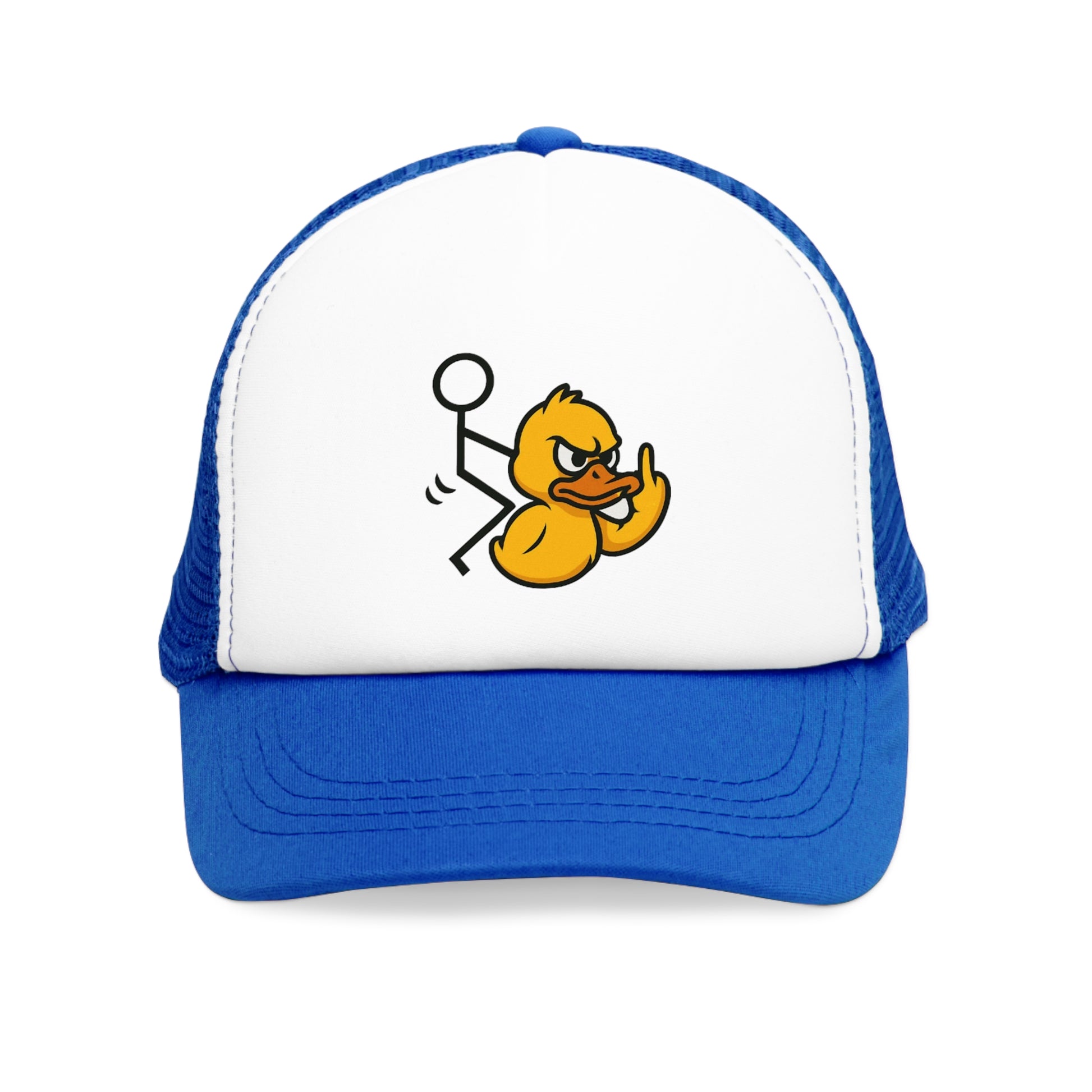 Funny Duck Mesh Cap, Quirky Hat, Outdoor Sun Protection, Gift for Duck Lovers, Unique Accessory for Friends