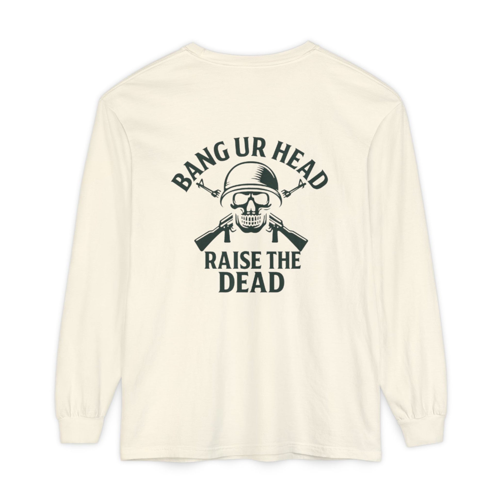 Unisex Garment-dyed Long Sleeve T-Shirt