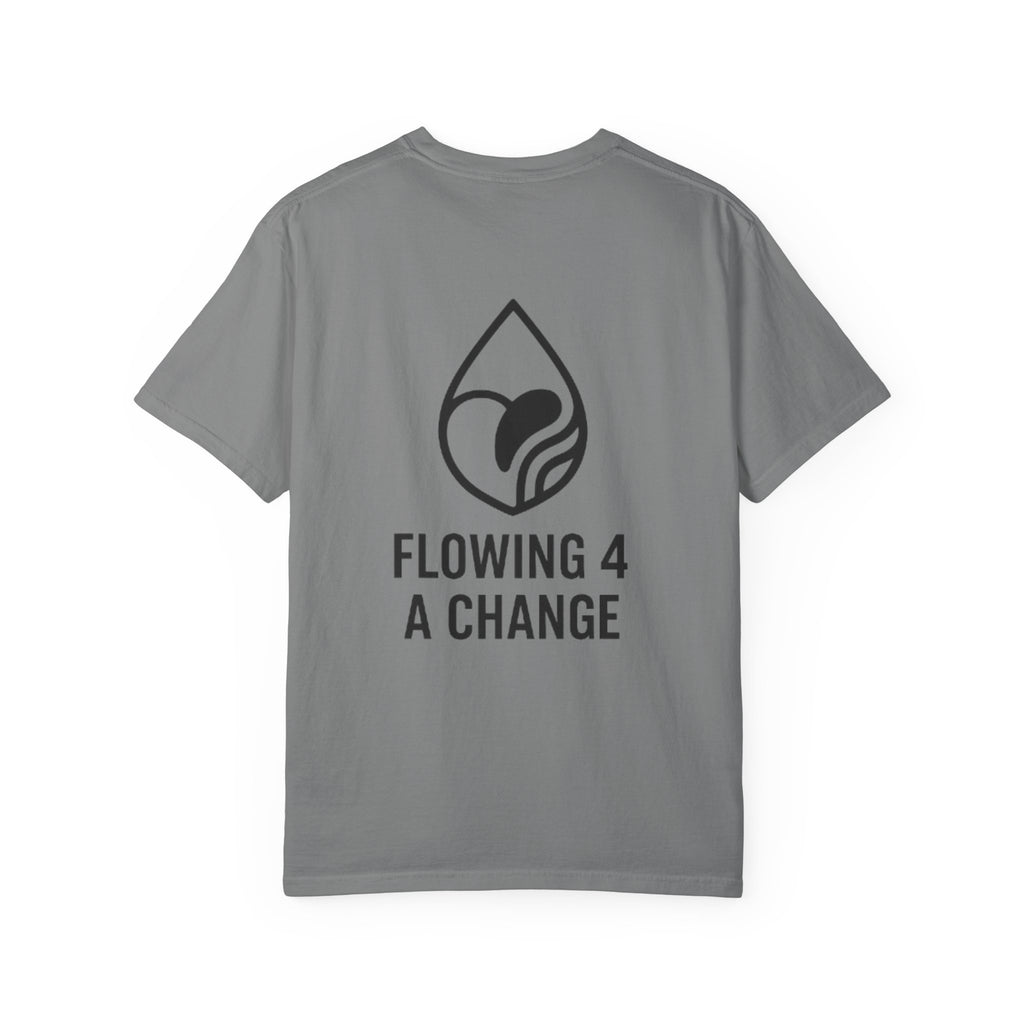T-Shirt adapt fast, stay human Unisex Garment-Dyed