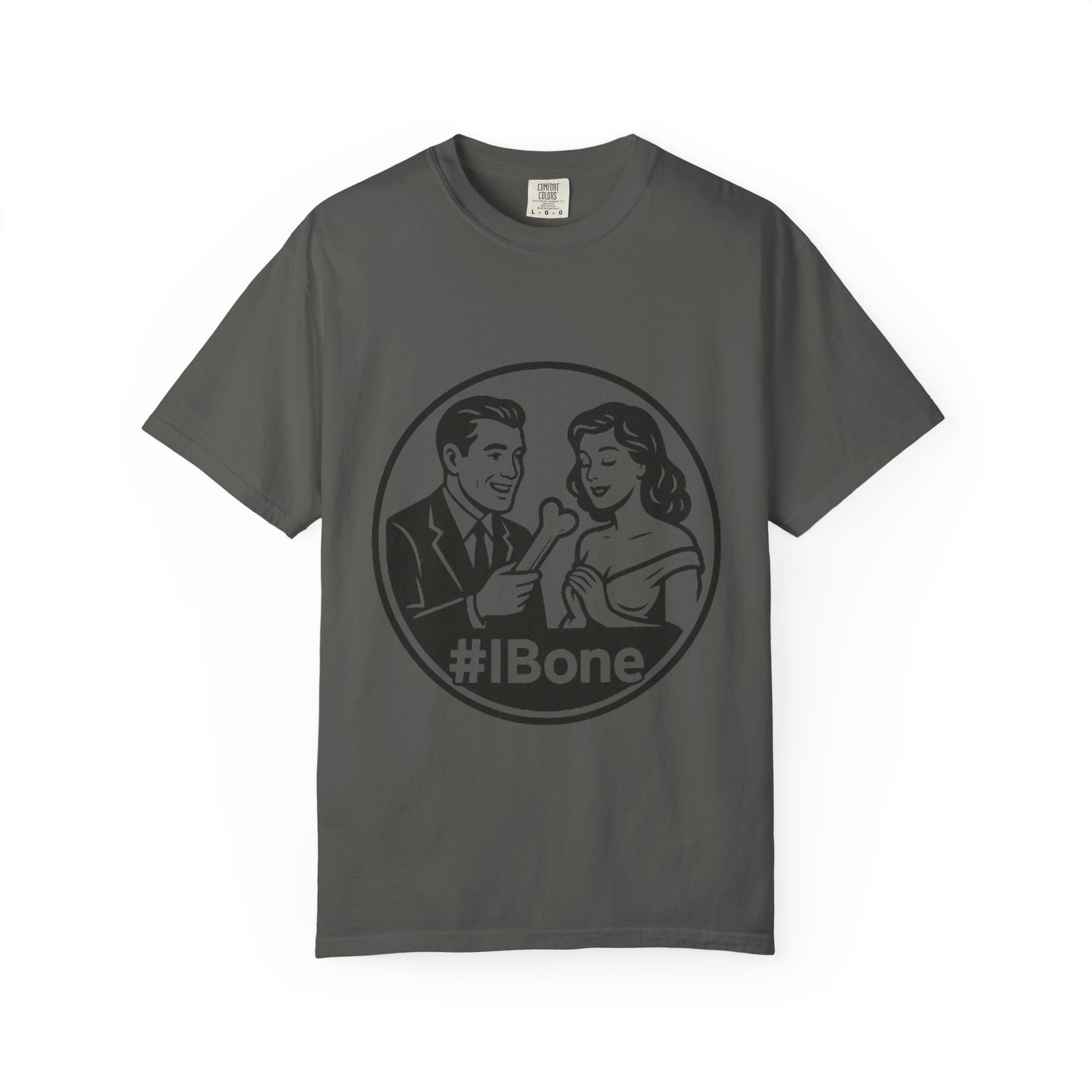 Playful Unisex T-Shirt: #IBone Design, Cute Couple Humor Tee, Gift for Couples, Funny Graphic Shirt, Casual Wear