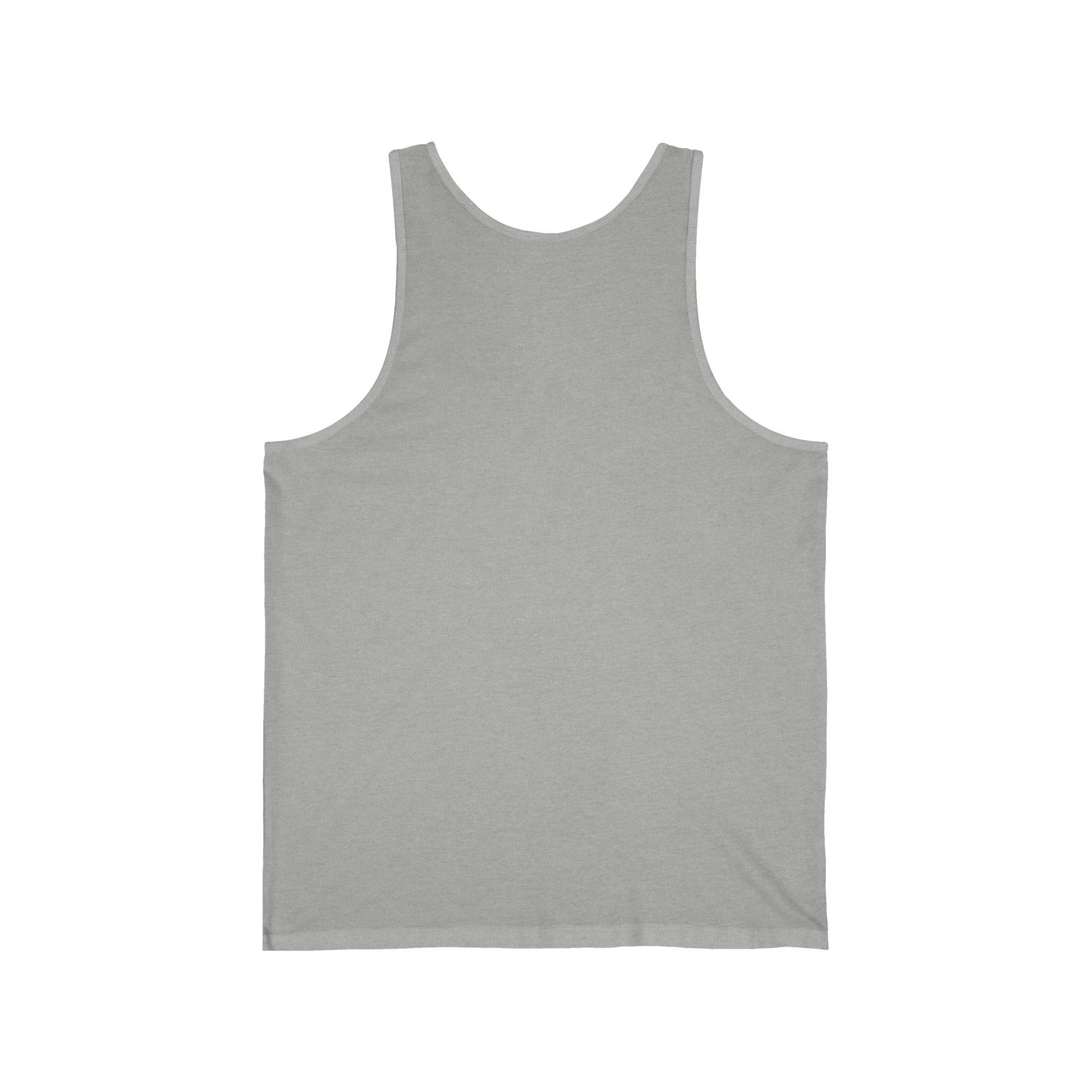 Unisex Jersey Tank Top - Adapt Fast Stay Human, Motivational Workout Shirt, Casual Summer Apparel, Gift for Athletes, Mindfulness Tank
