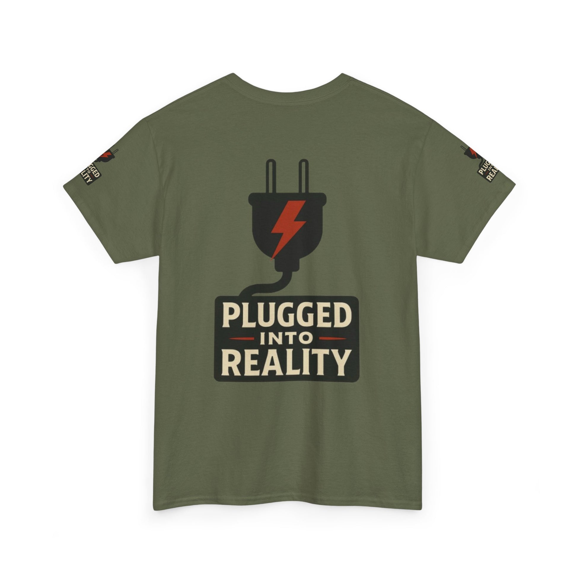 Unplugged Reality Tee - Fun Casual Shirt, Gift for Tech Enthusiasts, Graphic Tee for Friends, Quirky Everyday Wear, Recharge Your Vibe!