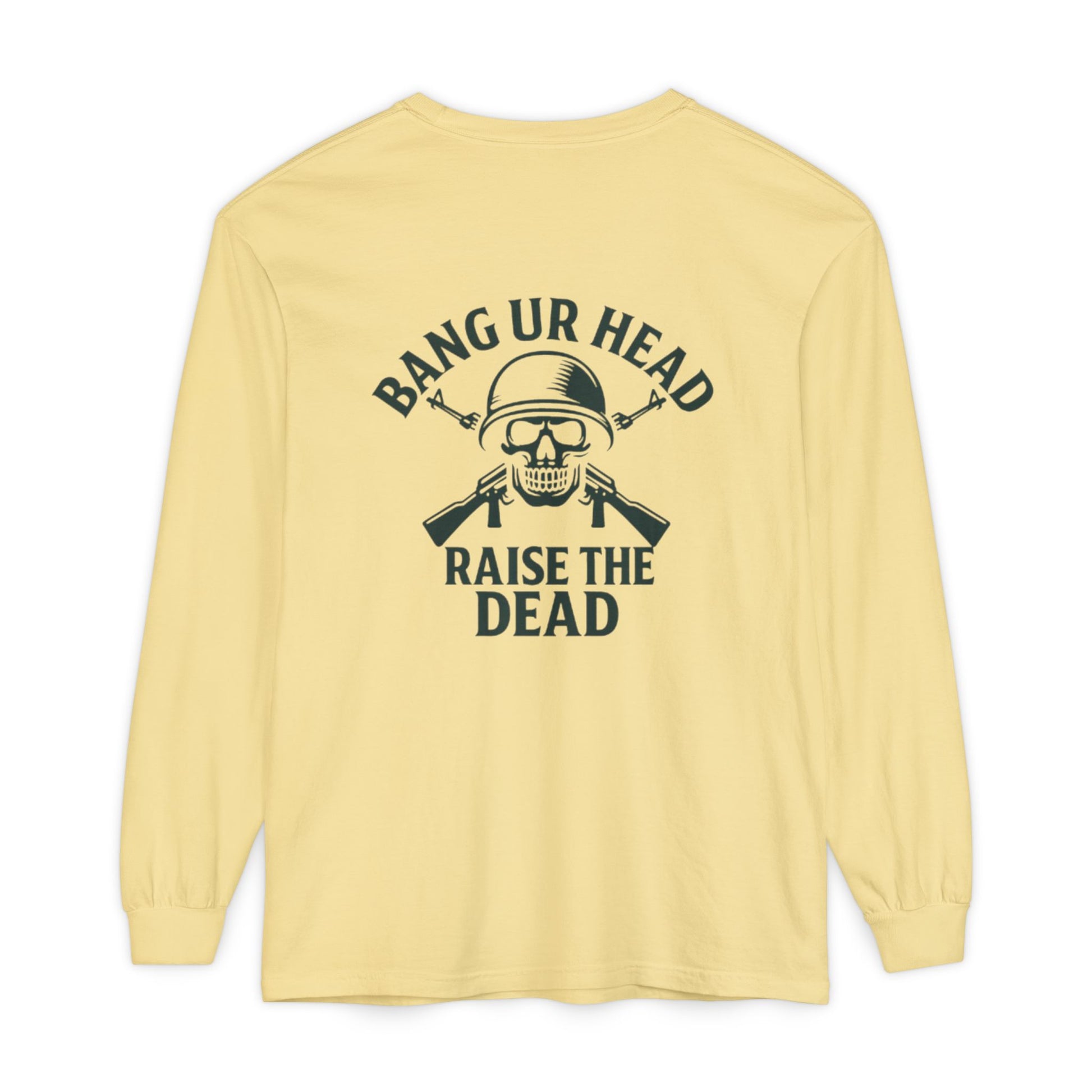 Unisex Garment-dyed Long Sleeve T-Shirt