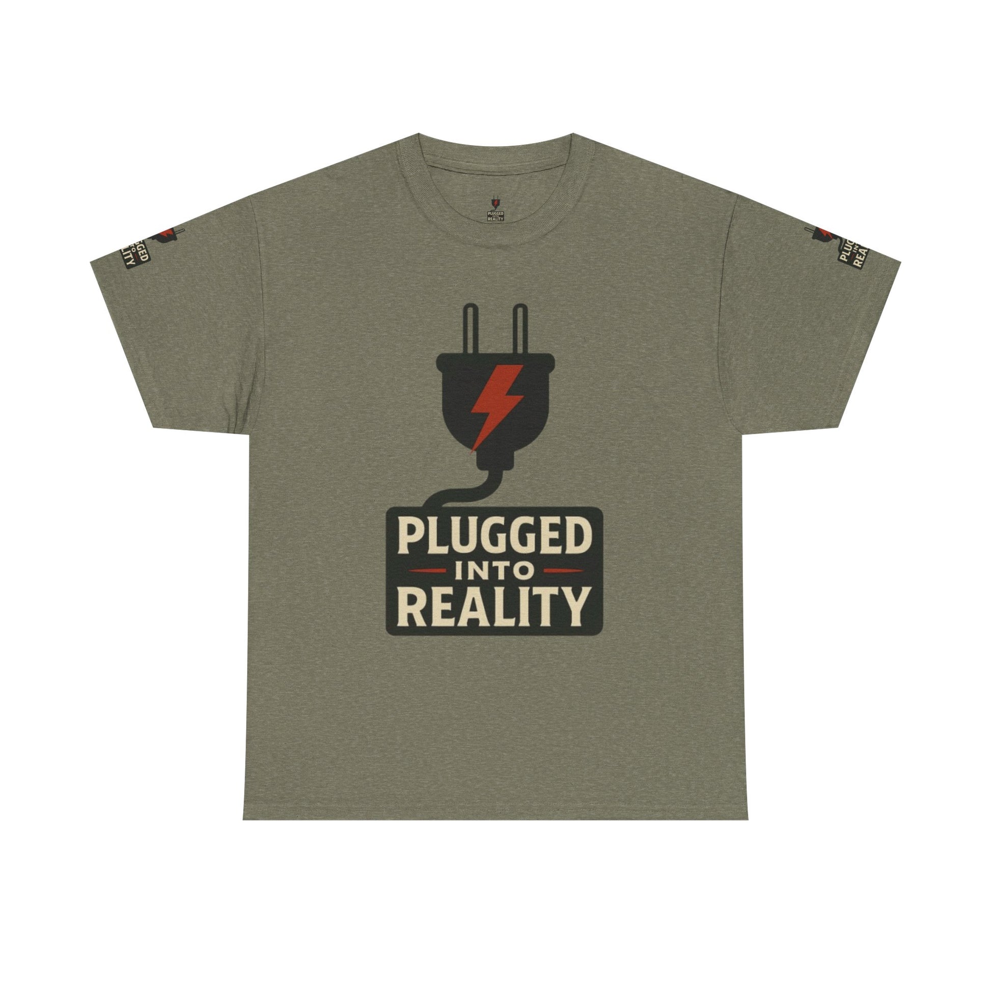 Unplugged Reality Tee - Fun Casual Shirt, Gift for Tech Enthusiasts, Graphic Tee for Friends, Quirky Everyday Wear, Recharge Your Vibe!