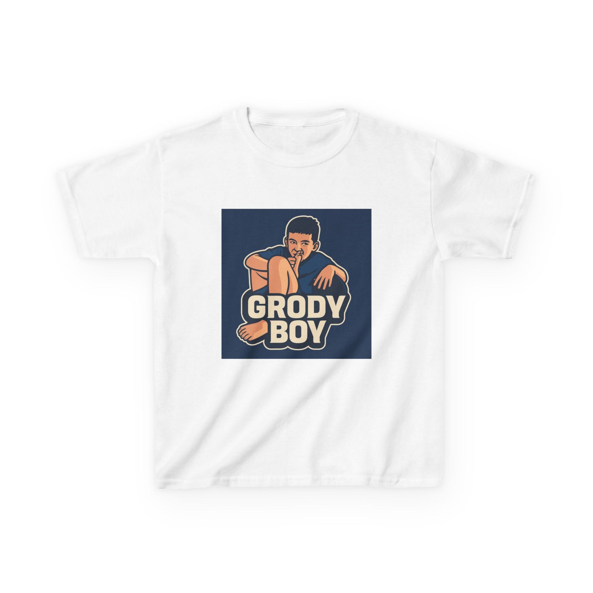 Grody Boy Kids Tee - Fun Casual Wear, Perfect for Playtime, Birthdays, Everyday Adventures, Unisex Kids Apparel
