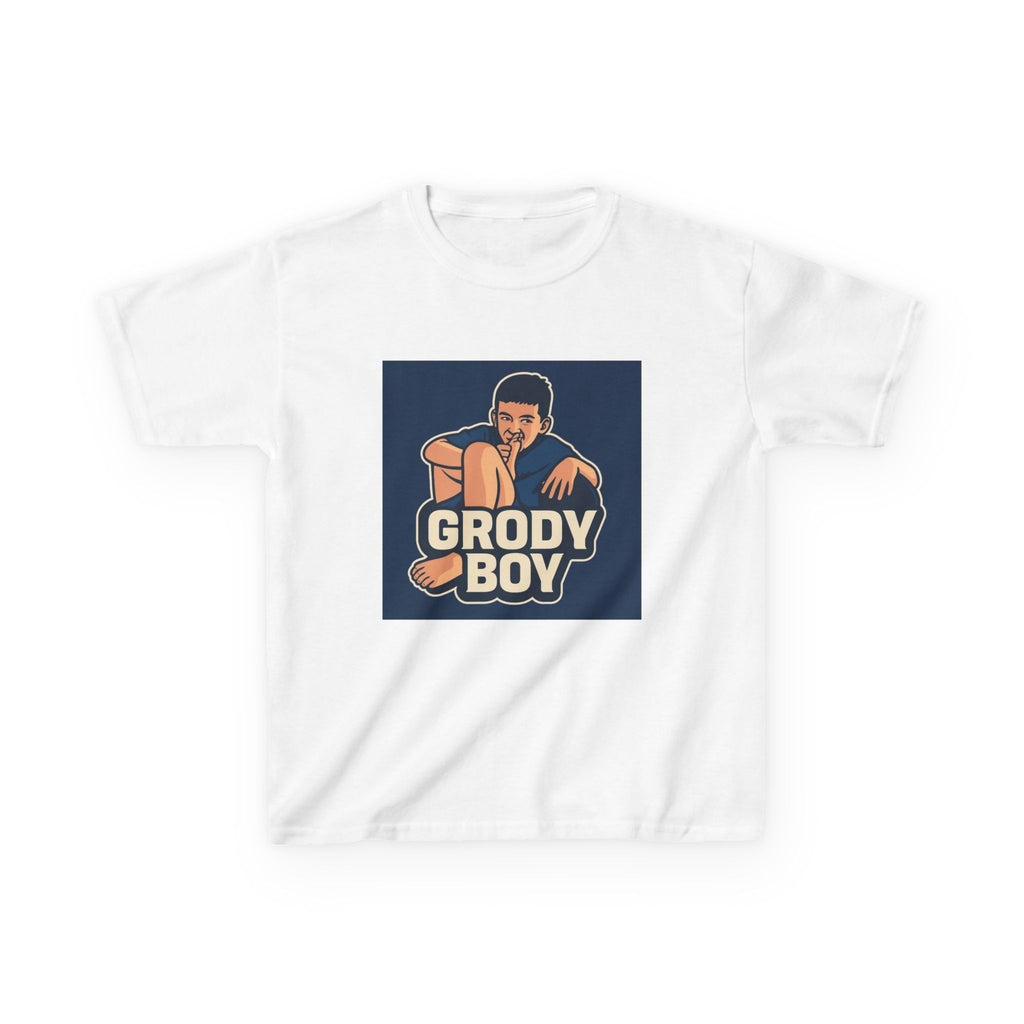 Grody Boy Kids Tee - Fun Casual Wear, Perfect for Playtime, Birthdays, Everyday Adventures, Unisex Kids Apparel