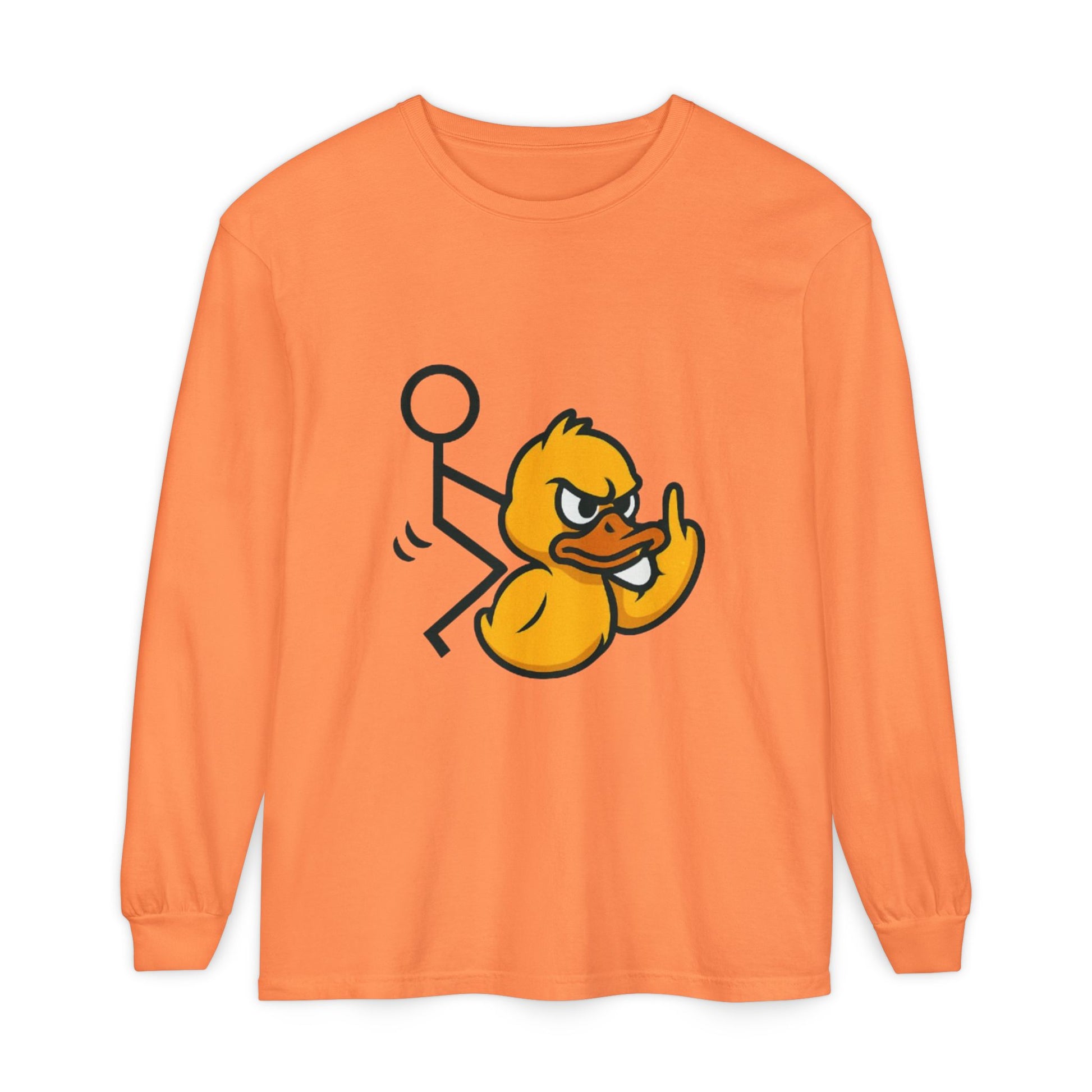 Unisex Garment-dyed Long Sleeve T-Shirt