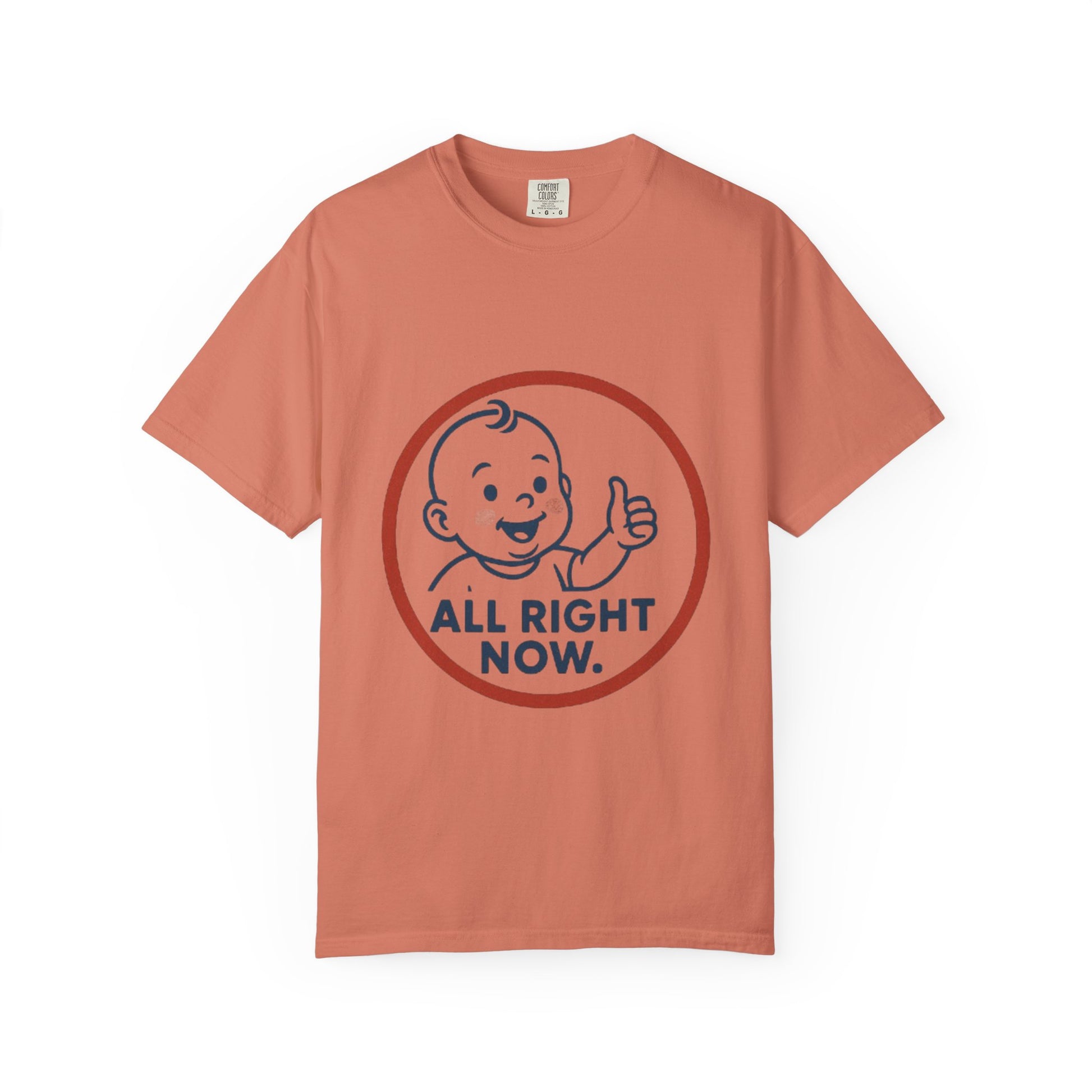 Cheerful Baby Graphic T-Shirt, Funny Quote Tee, Casual Wear, Gift for New Parents, Baby Shower Present, Everyday Comfort