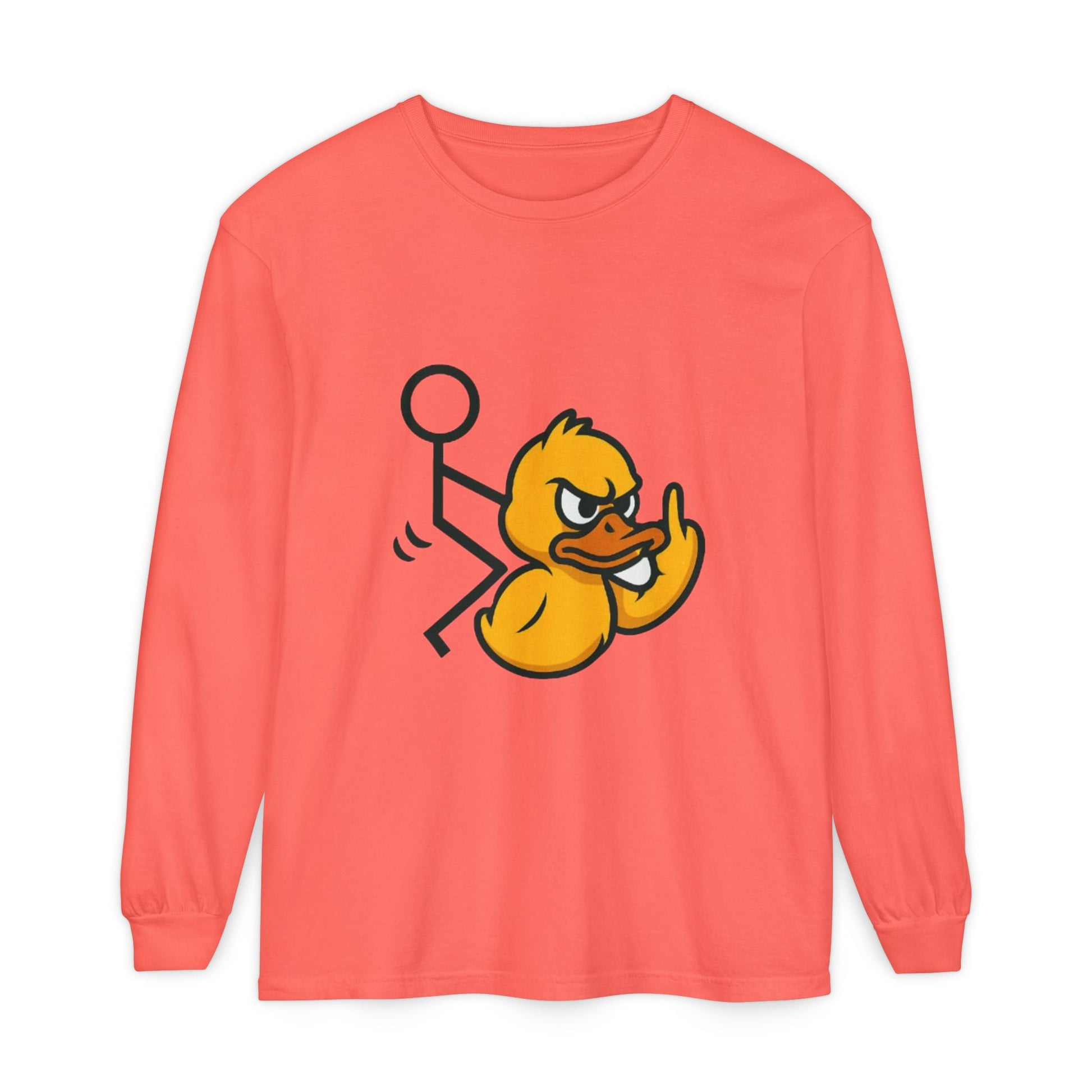 Unisex Garment-dyed Long Sleeve T-Shirt