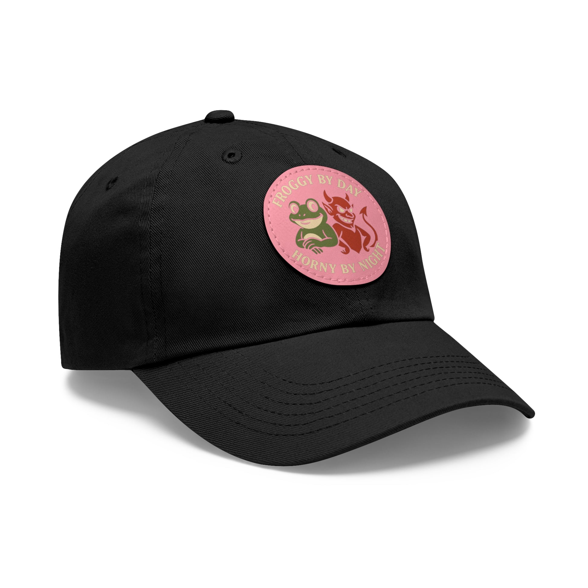 Frog & Devil Dad Hat | Funny Dad Cap, Gift for Father's Day, Casual Style, Outdoor Accessory, Unique Summer Hat