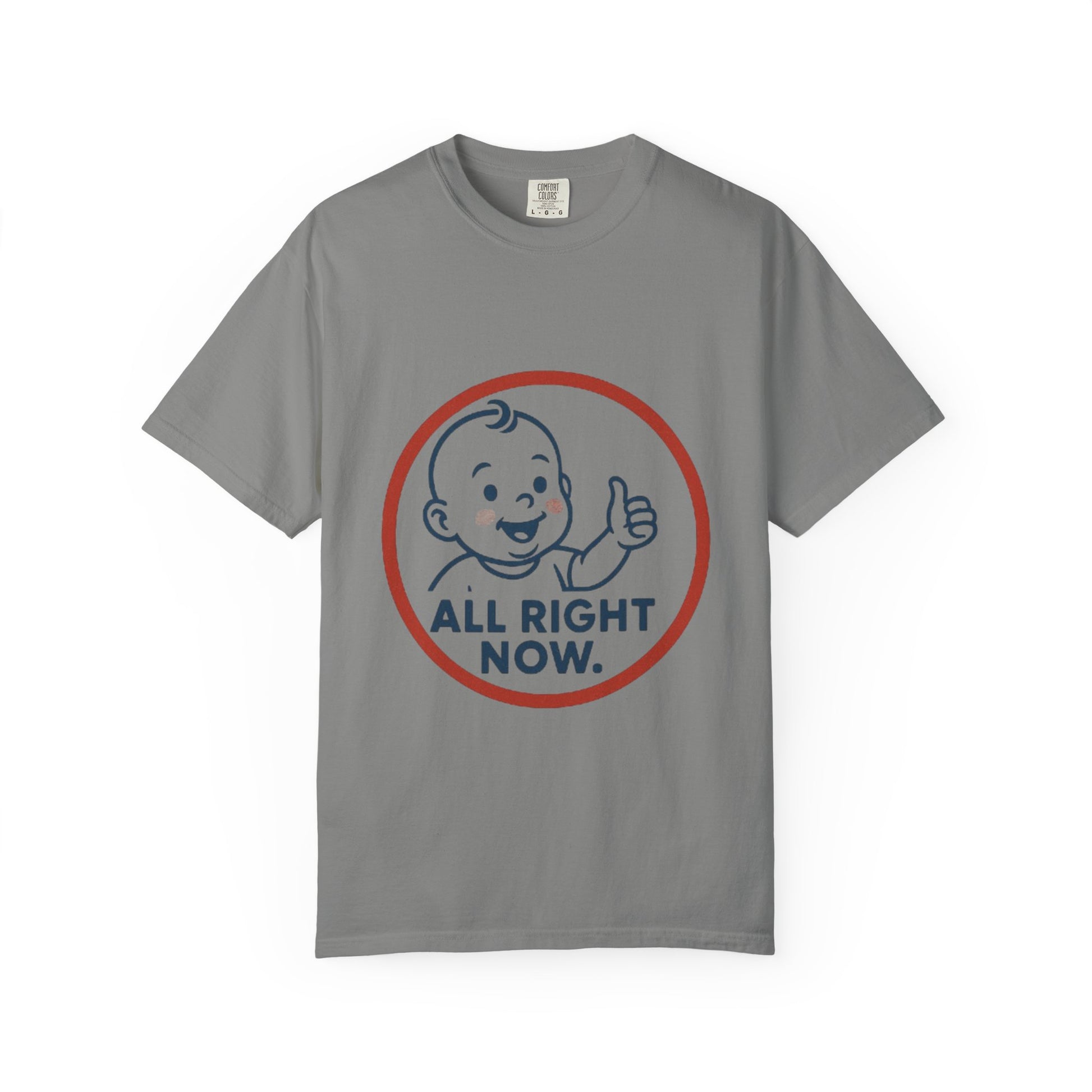 Cheerful Baby Graphic T-Shirt, Funny Quote Tee, Casual Wear, Gift for New Parents, Baby Shower Present, Everyday Comfort