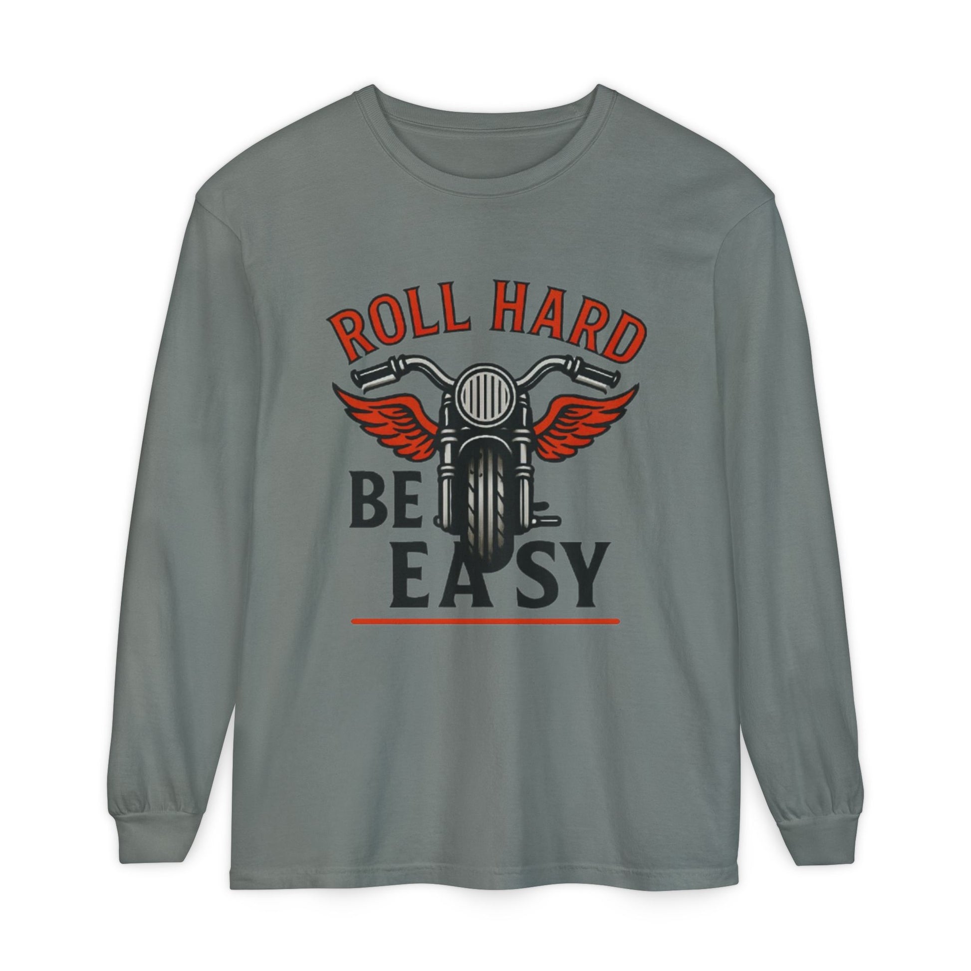 Unisex Garment-dyed Long Sleeve T-Shirt