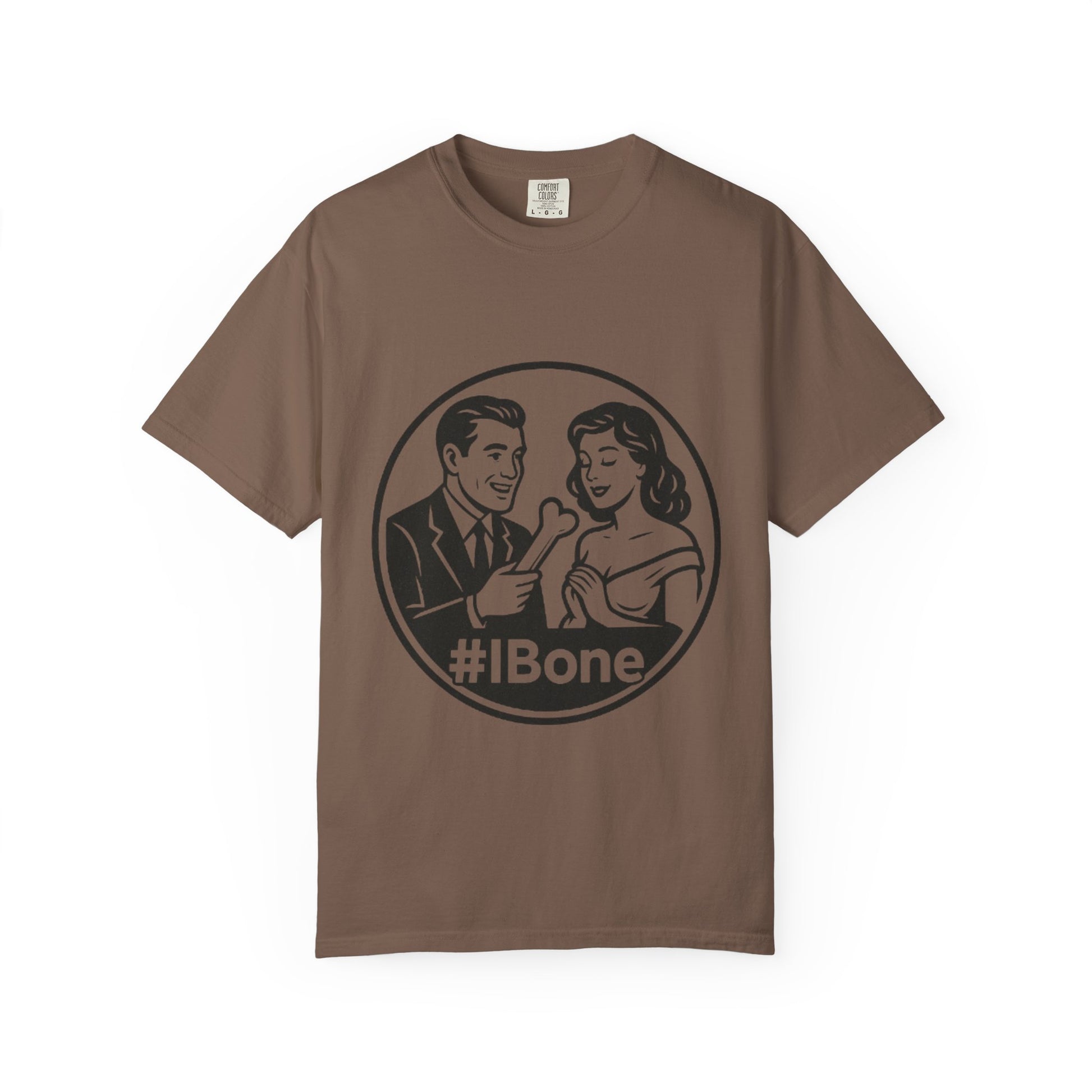 Playful Unisex T-Shirt: #IBone Design, Cute Couple Humor Tee, Gift for Couples, Funny Graphic Shirt, Casual Wear