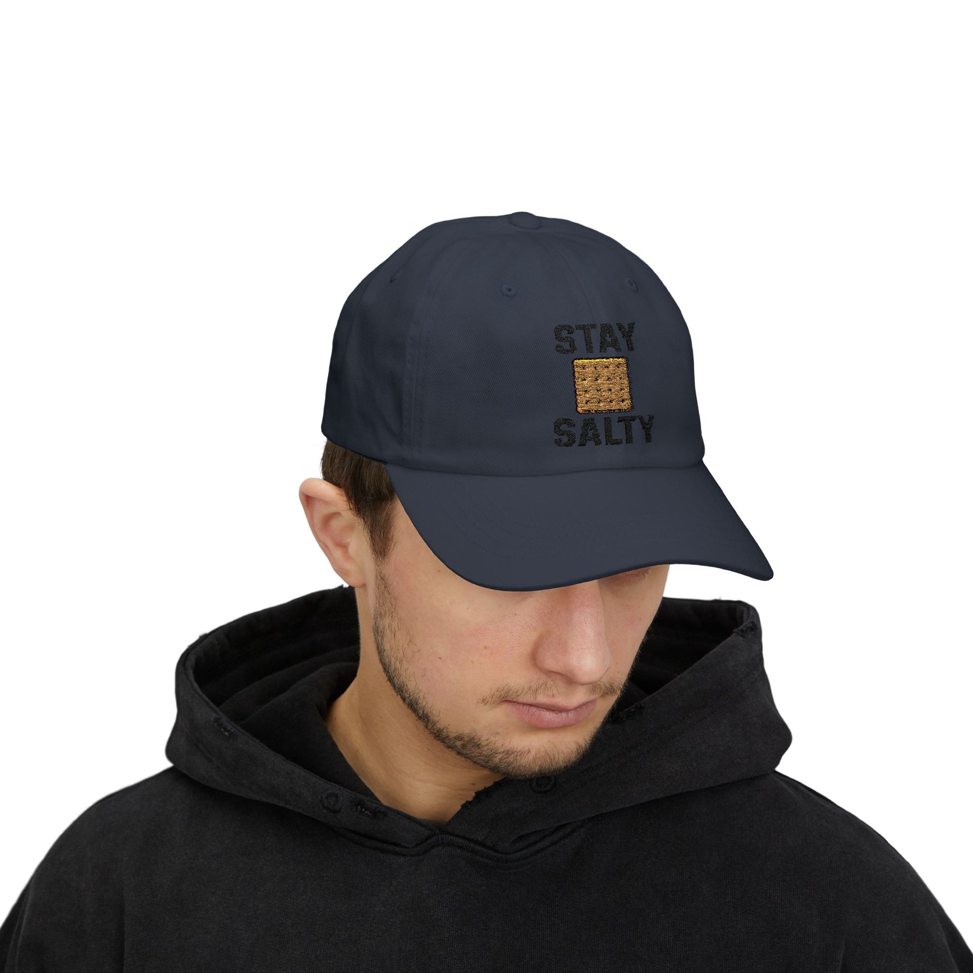 Stylish Dad Cap - Stay Salty Hat for Casual Outings, Beach Days, Father's Day Gift, Summer Accessory, Everyday Wear