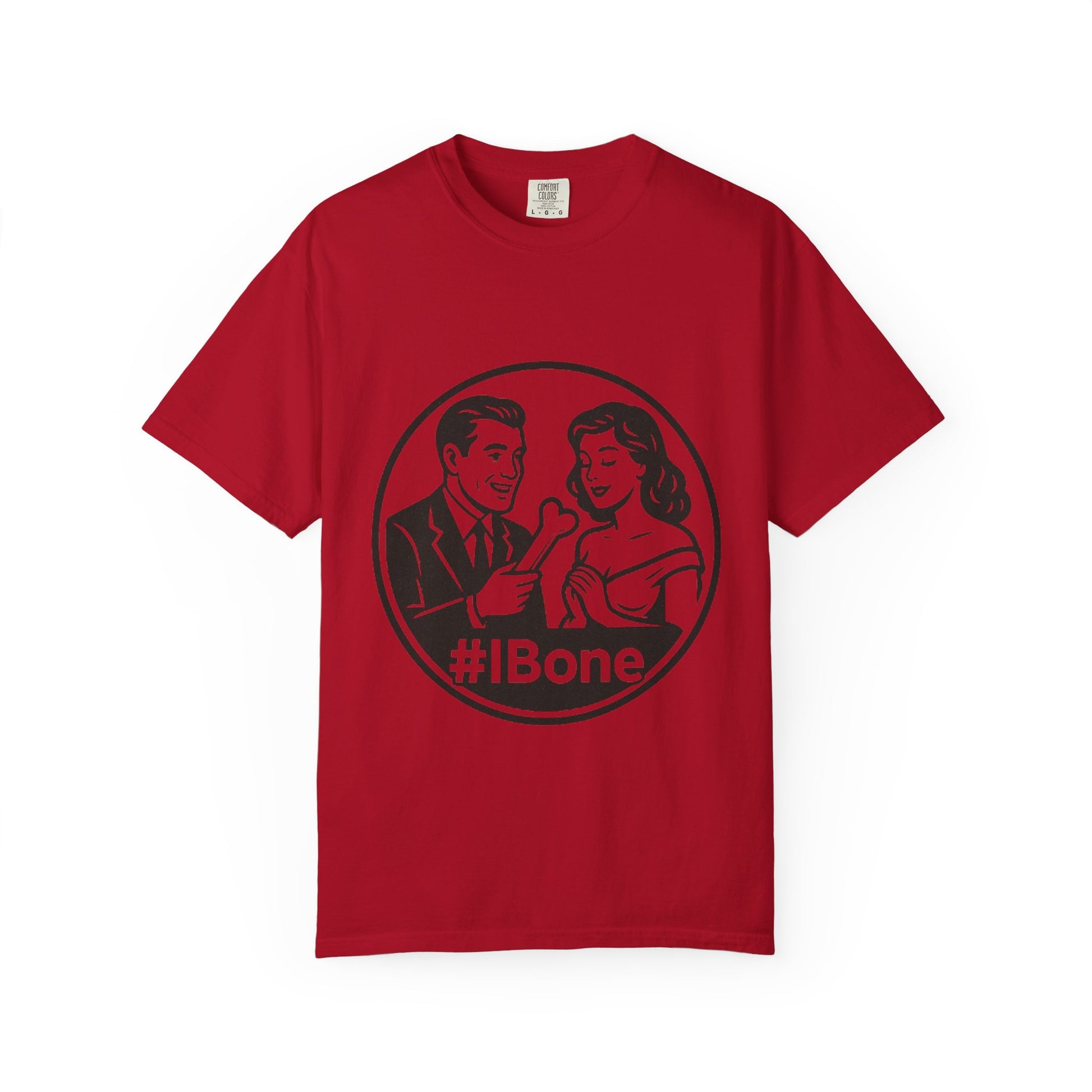 Playful Unisex T-Shirt: #IBone Design, Cute Couple Humor Tee, Gift for Couples, Funny Graphic Shirt, Casual Wear