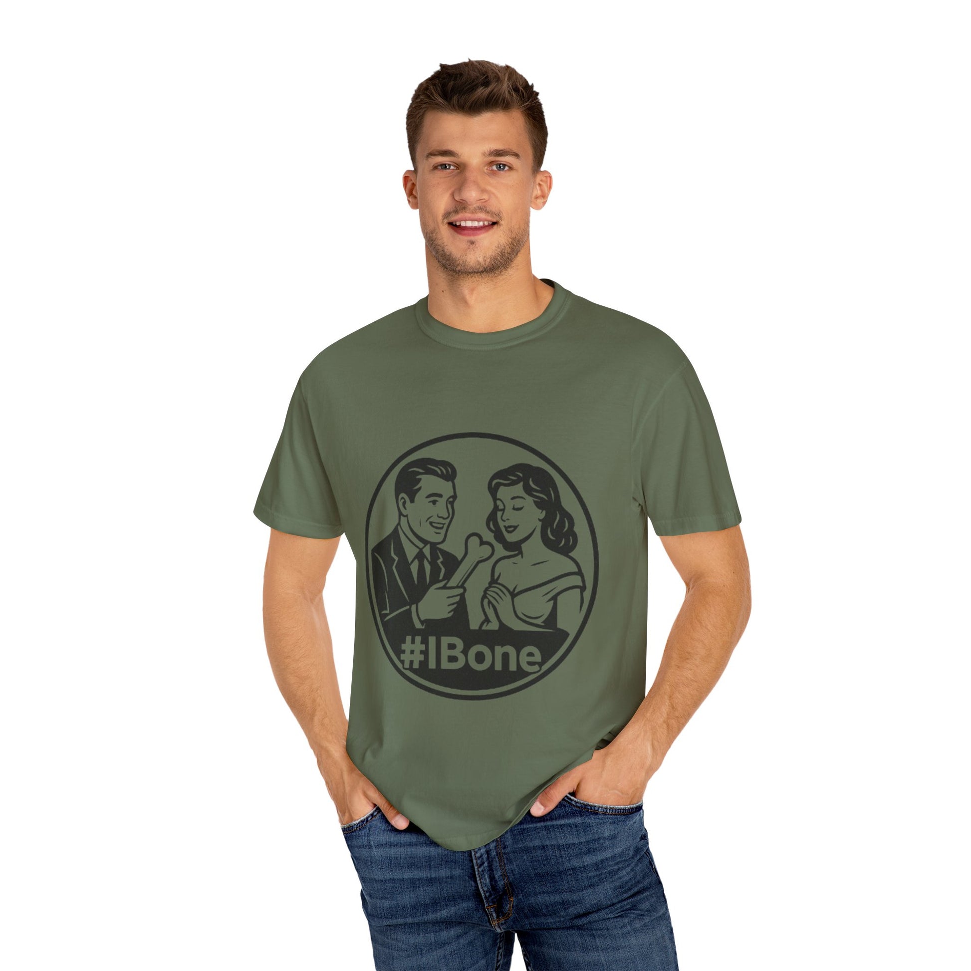 Playful Unisex T-Shirt: #IBone Design, Cute Couple Humor Tee, Gift for Couples, Funny Graphic Shirt, Casual Wear