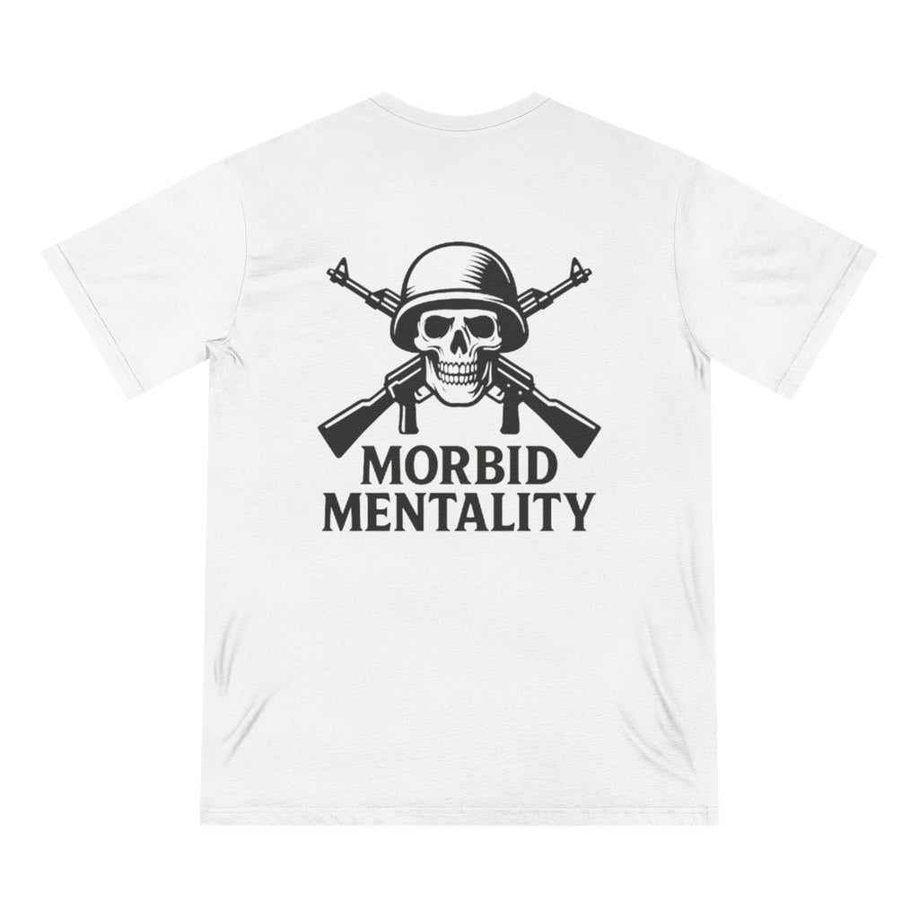 Morbid Mentality T-Shirt | Skull Graphic Tee, Casual Wear, Gift for Halloween, Punk Style, Everyday Comfort