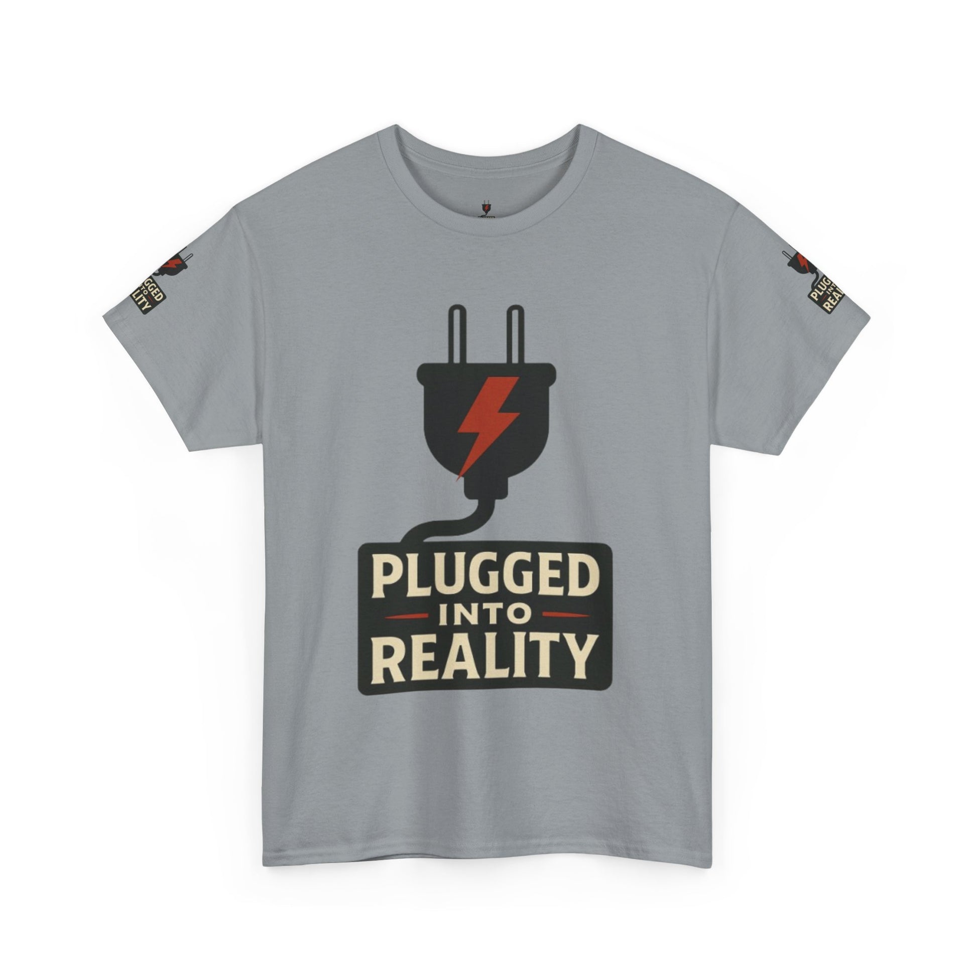 Unplugged Reality Tee - Fun Casual Shirt, Gift for Tech Enthusiasts, Graphic Tee for Friends, Quirky Everyday Wear, Recharge Your Vibe!
