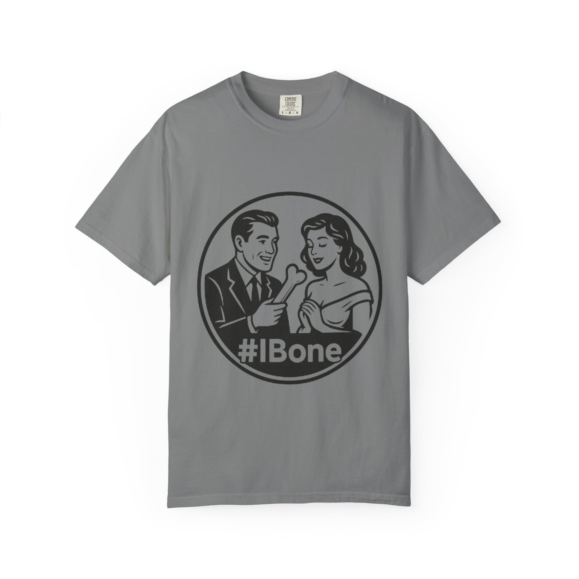 Playful Unisex T-Shirt: #IBone Design, Cute Couple Humor Tee, Gift for Couples, Funny Graphic Shirt, Casual Wear