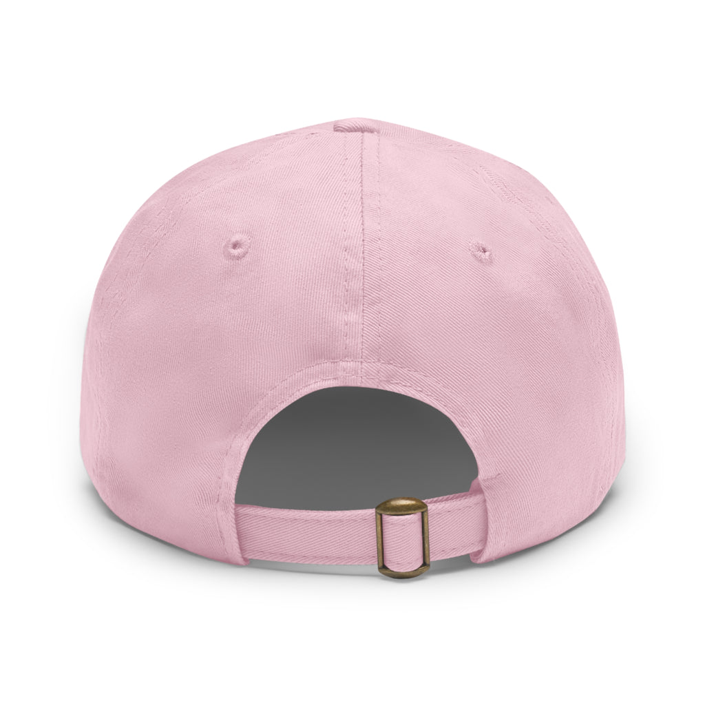 Stylish Dad Hat with Leather Patch | Perfect for Outdoors, Gift for Dads, Casual Wear, Summer Adventures, Trendy Accessories